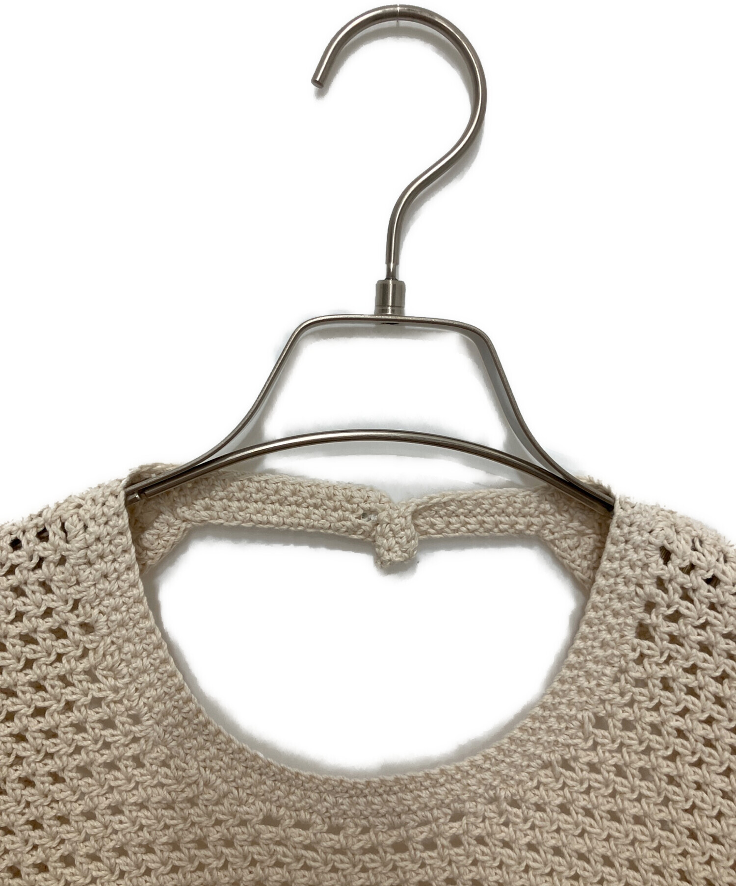 中古・古着通販】AURALEE (オーラリー) AURALEE HAND CROCHET KNIT TEE