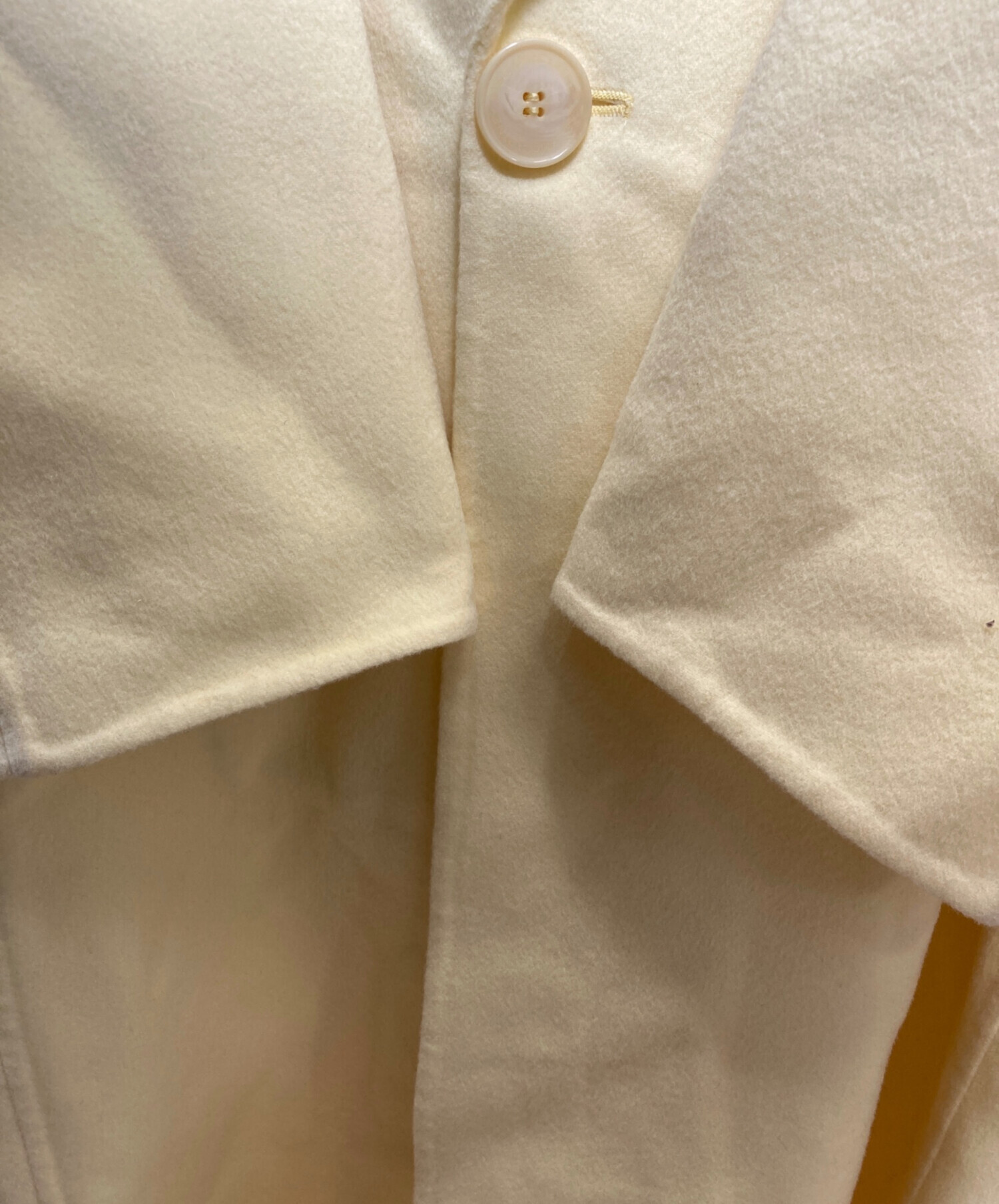 き*i様 Stella McCartney ベージュ ダブルブレストコート 中古・古着通販】STELLA McCARTNEY (ステラマッカートニー) ウール