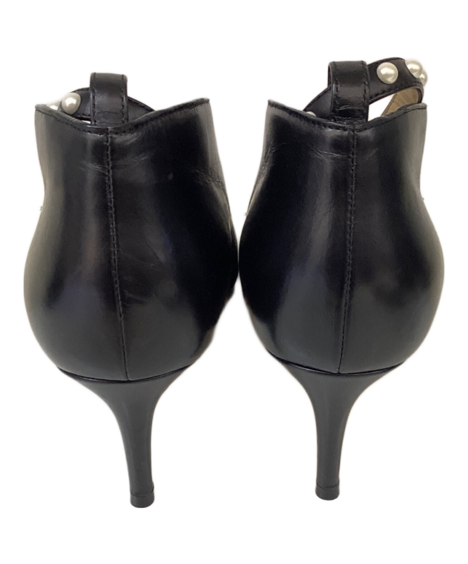 中古・古着通販】JIMMY CHOO (ジミーチュウ) パールアンクルストラップ