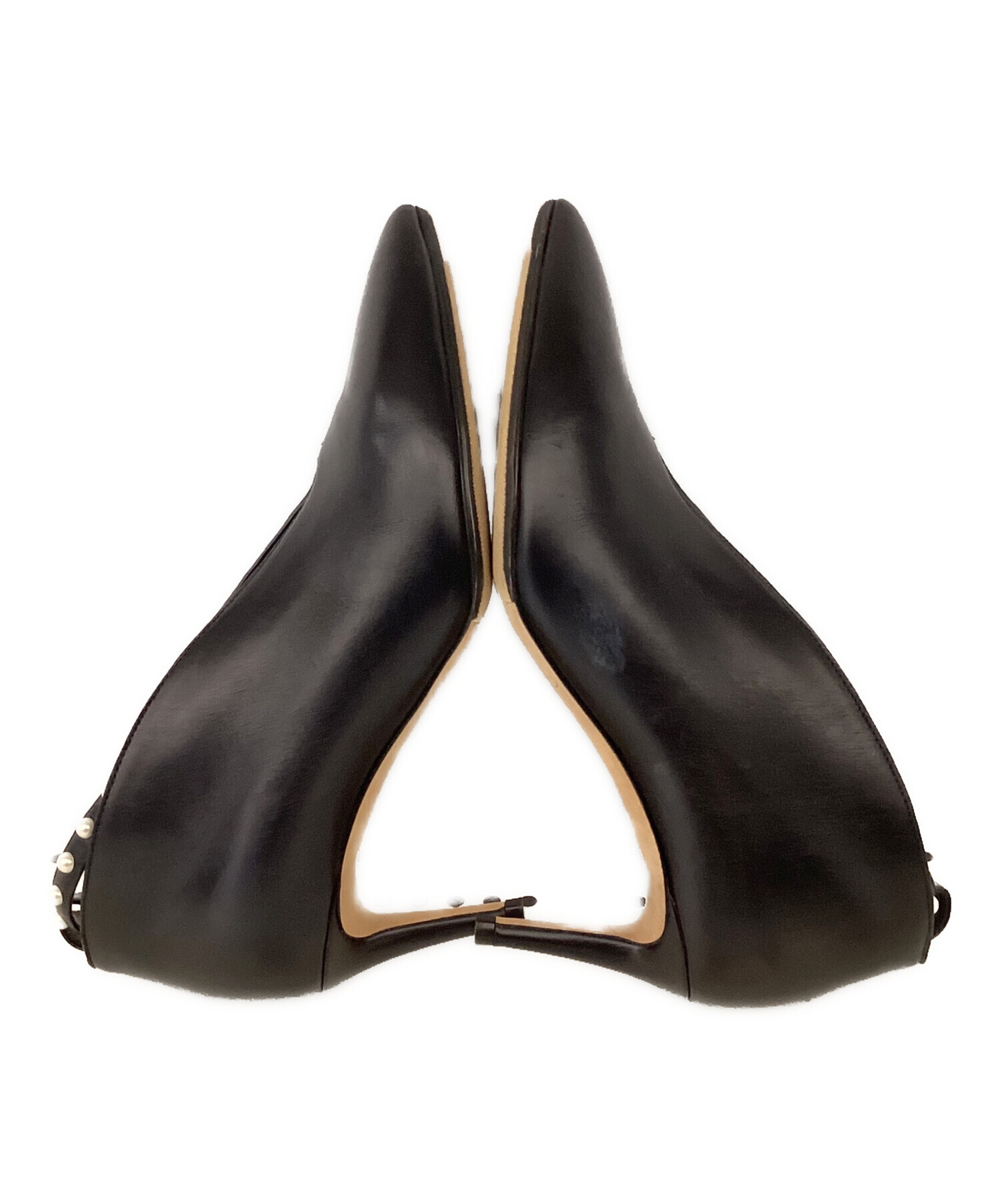 中古・古着通販】JIMMY CHOO (ジミーチュウ) パールアンクルストラップ