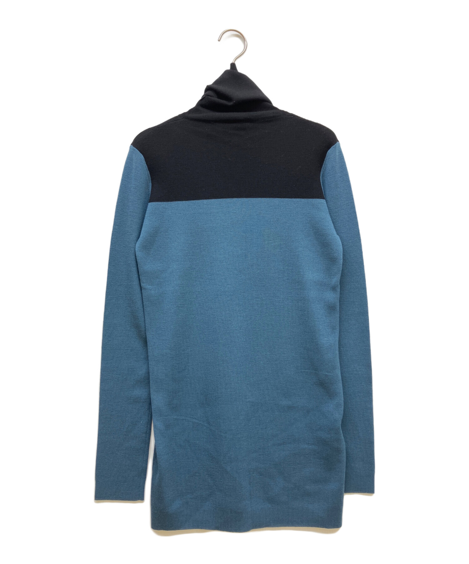 中古・古着通販】PRADA (プラダ) バイカラータートルネックニット