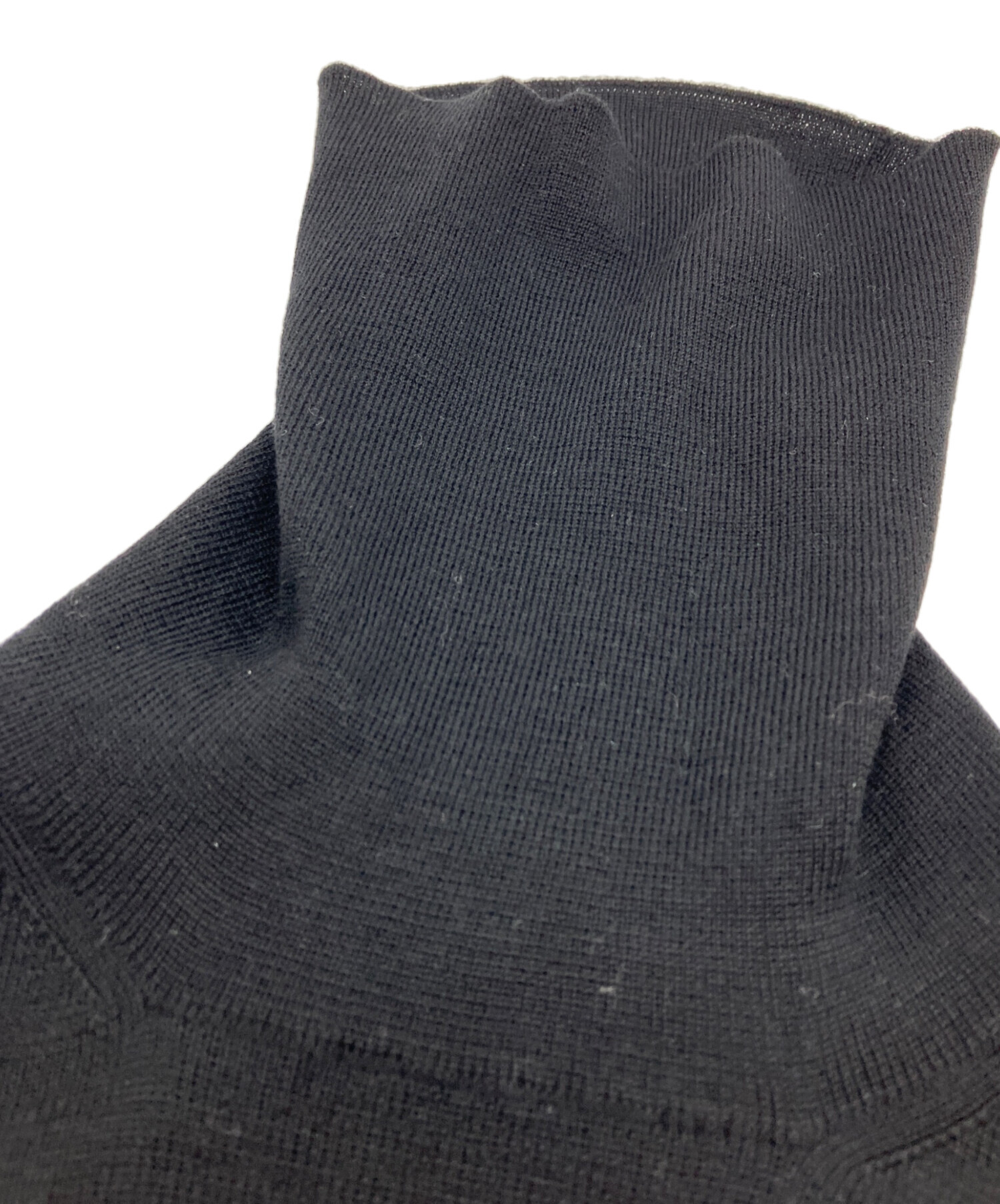 中古・古着通販】PRADA (プラダ) バイカラータートルネックニット