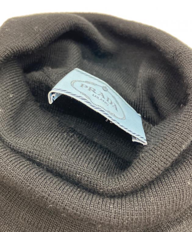 中古・古着通販】PRADA (プラダ) バイカラータートルネックニット