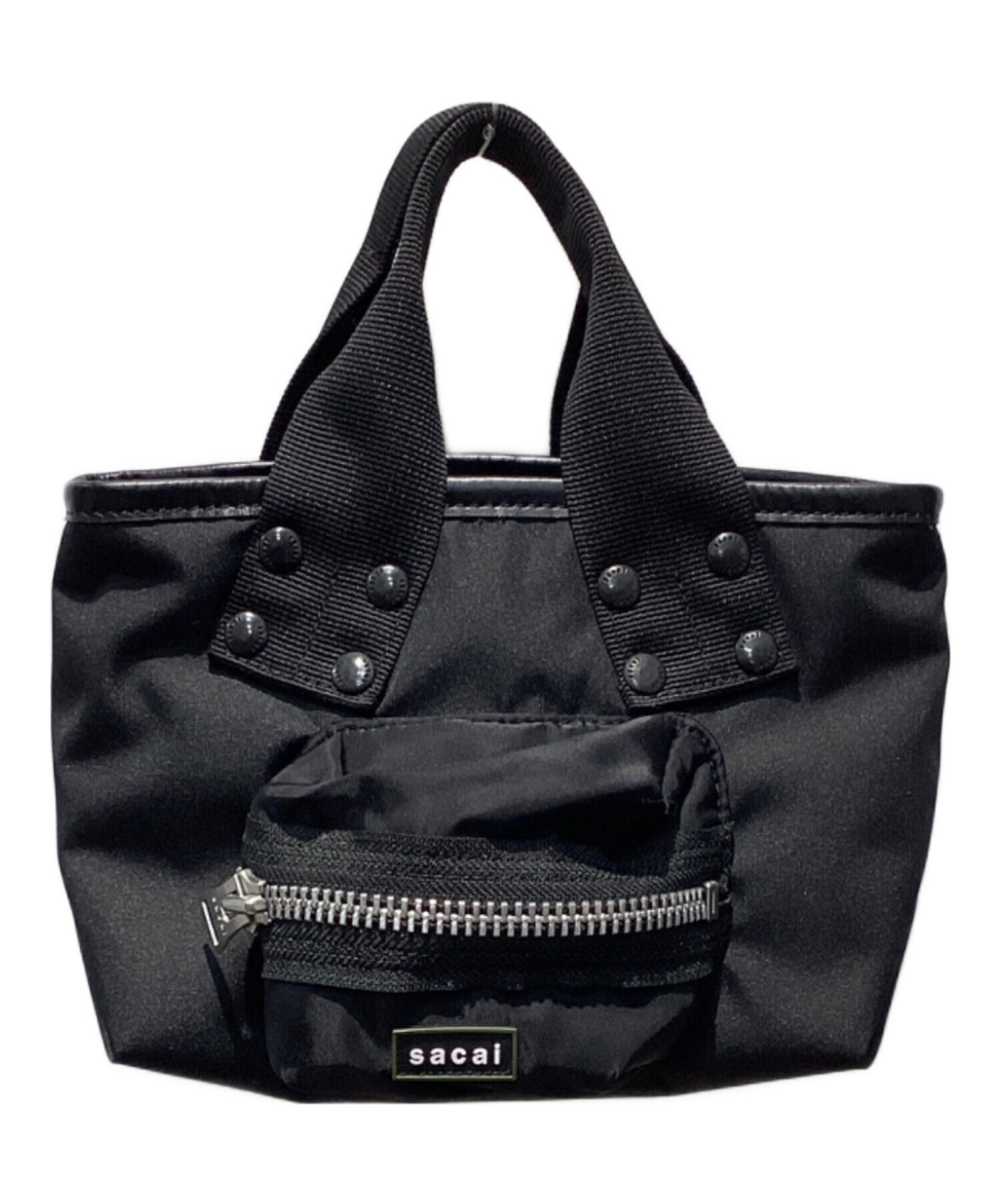値下げ　sacai Pocket Tote Bag Small トート　ミニ 中古・古着通販】sacai (サカイ) Pocket Tote Bag Smallミニトート