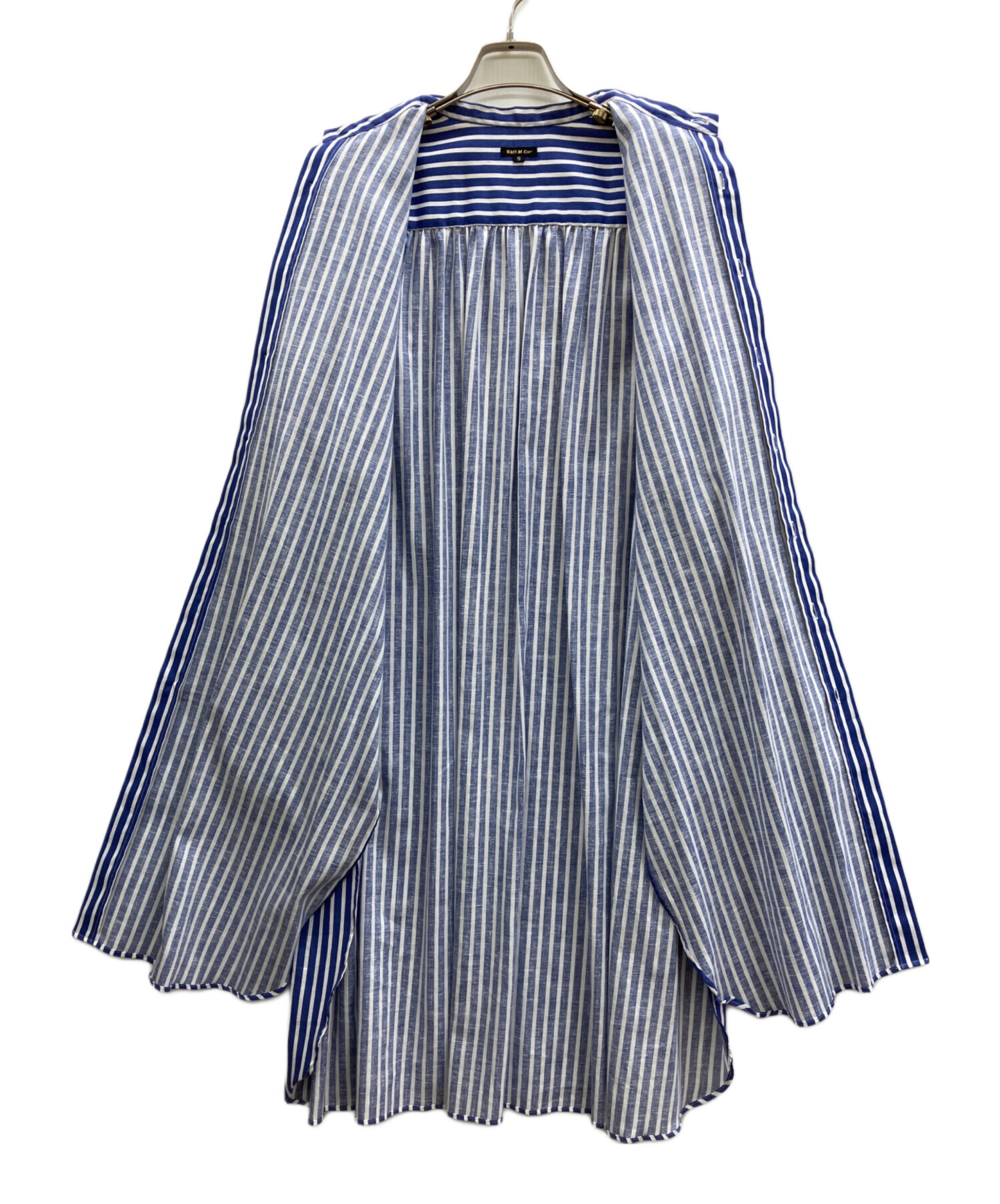 オールドマンズテーラー リネンシャツワンピースS 中古・古着通販】R&D.M.Co-OLDMAN'S TAILOR (オールドマンズテーラー