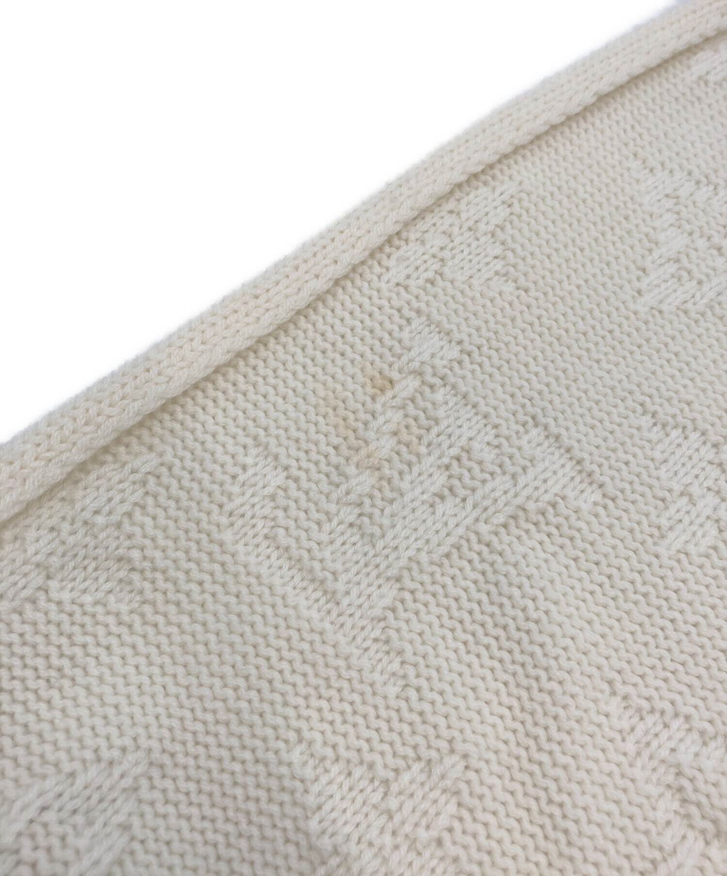 LOUIS VUITTON ベージュ マフラー　カシミヤ100% 中古・古着通販】LOUIS VUITTON (ルイ ヴィトン) ミンクxカシミヤ