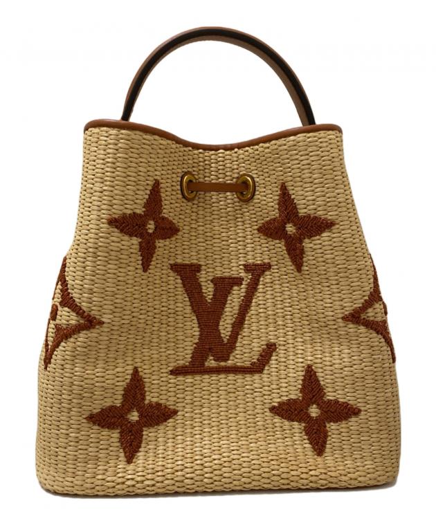 使用回数２回　付属付き　ルイヴィトン ネオノエMM  エピ ネオ・ノエ （美品）ルイヴィトン LOUIS VUITTON ネオノエ MM バイ