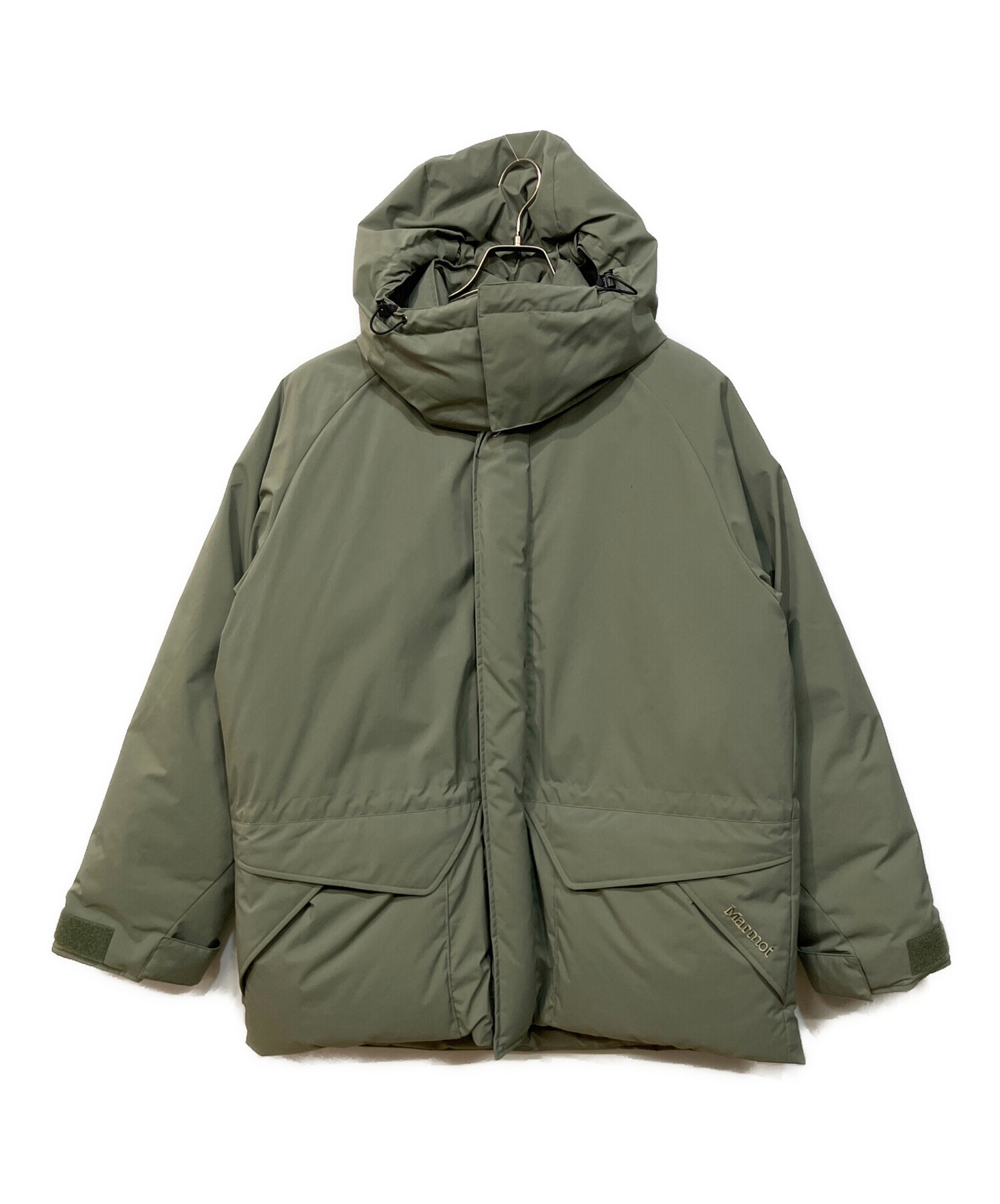 中古・古着通販】MARMOT (マーモット) マンモスダウンジャケット 黄緑