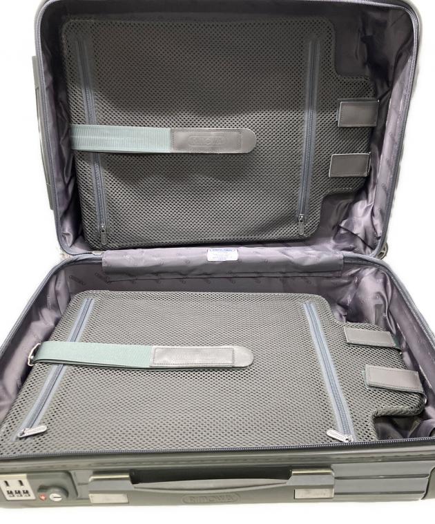 中古 RIMOWA リモワ サルサ ビジネストロリー グレー RIMOWA - RIMOWA ビジネストローリー 4輪 サルサデラックス グレー
