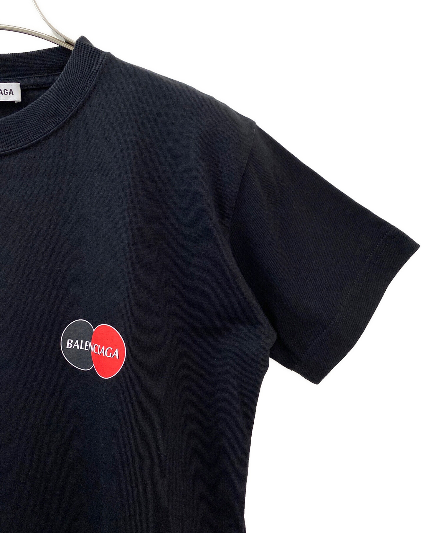 中古・古着通販】BALENCIAGA (バレンシアガ) Slim Fit Logo Print Crew 