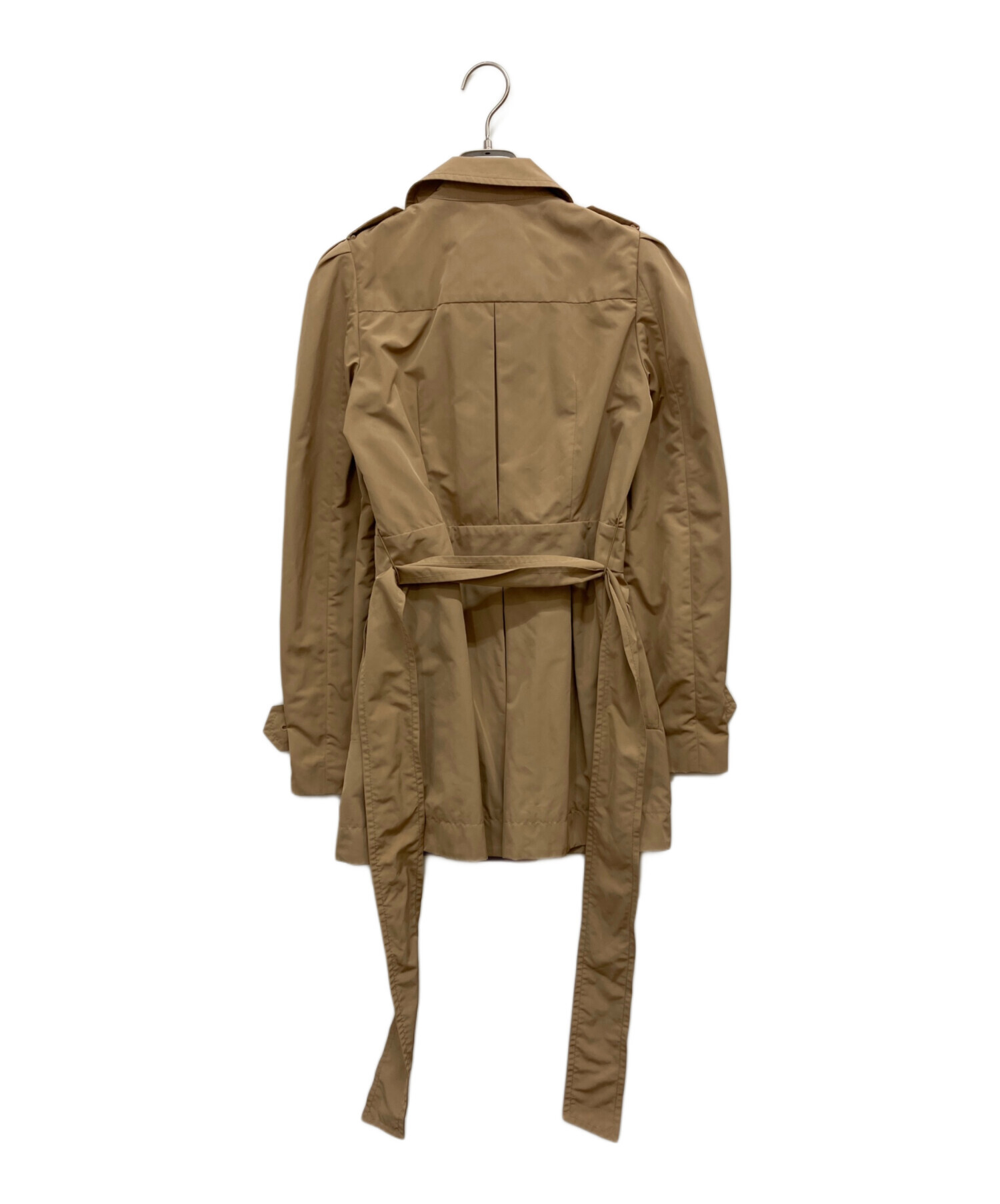 中古・古着通販】MONCLER (モンクレール) コート ベージュ｜ブランド