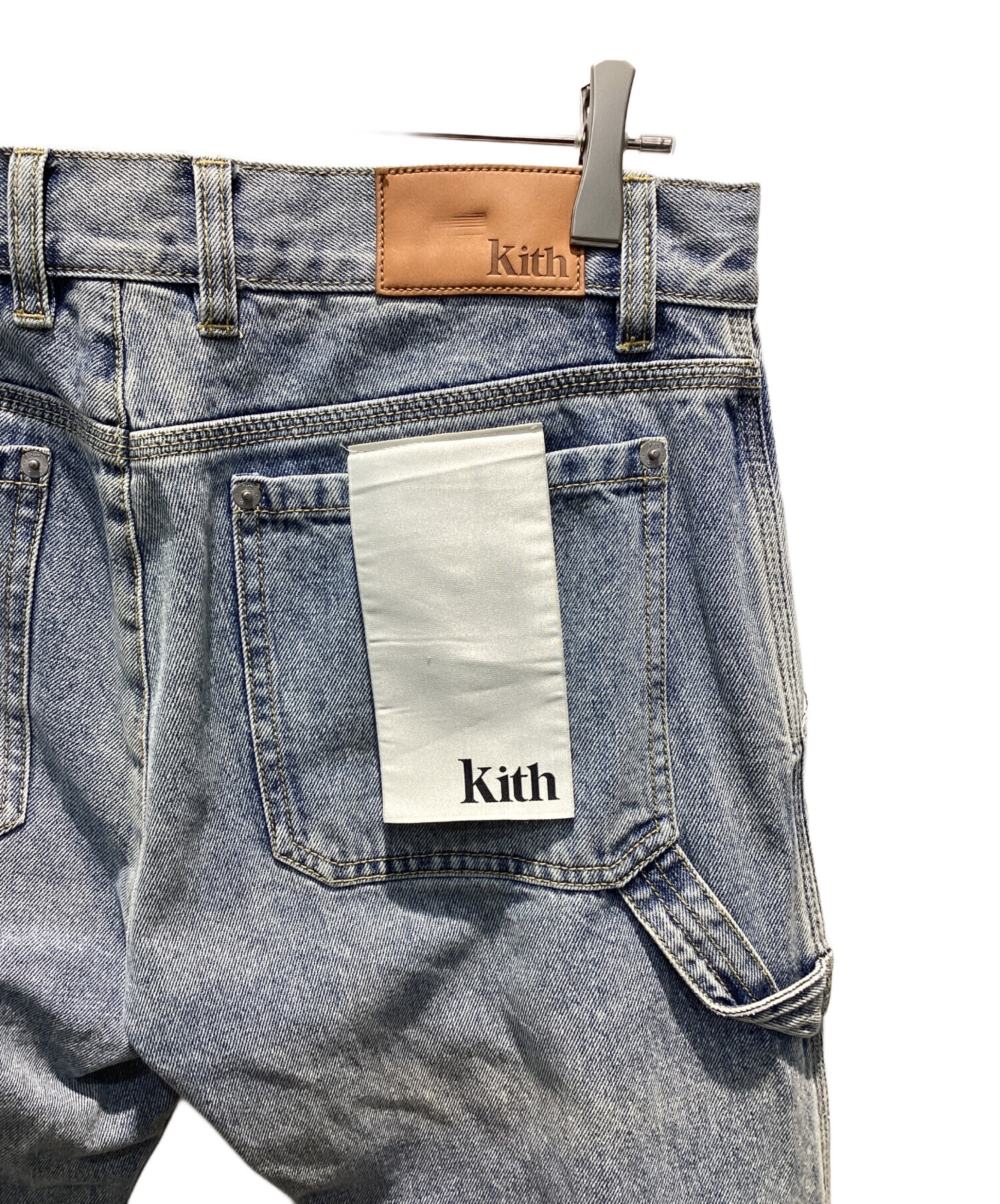 中古・古着通販】KITH (キス) デニムペインターパンツ ブルー サイズ 