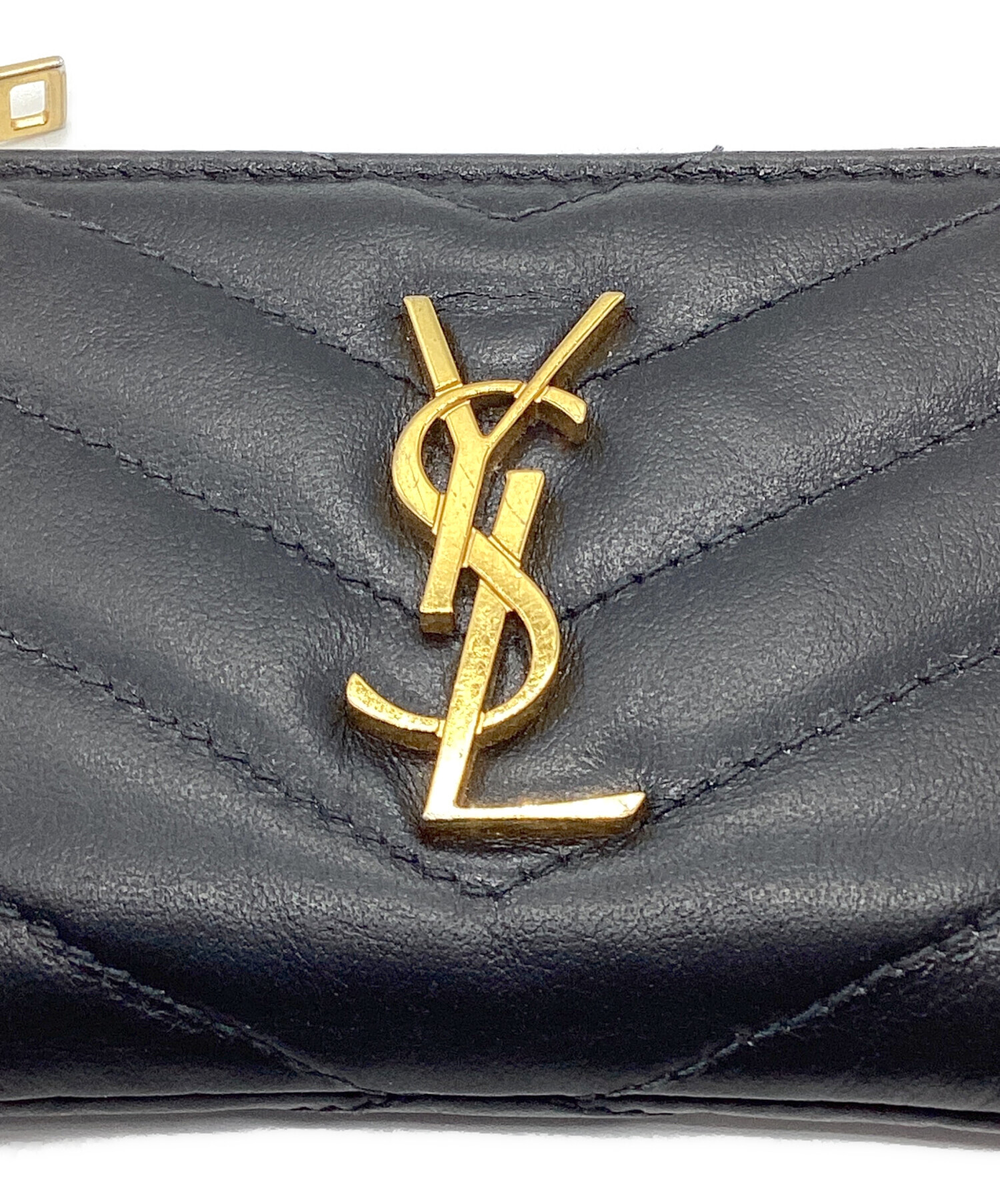 中古・古着通販】Saint Laurent Paris (サンローランパリ) レザー V