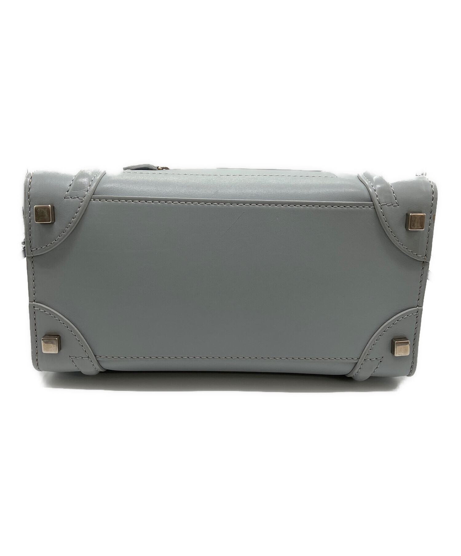 中古・古着通販】CELINE (セリーヌ) ハンドバッグ ブルー｜ブランド