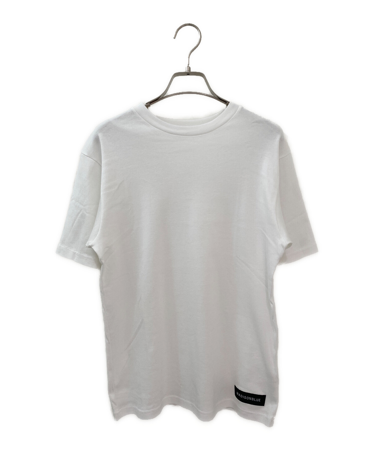 タグつき未使用　マディソンブルー　CREW NECK TEE０１ 中古・古着通販】MADISON BLUE (マディソンブルー) BASIC CREW NECK