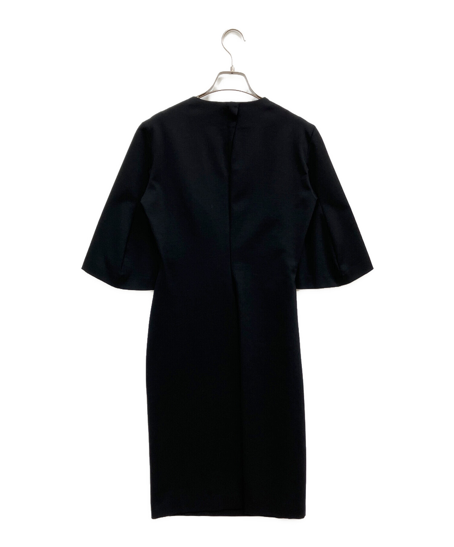 ジルサンダー　ワンピース 中古・古着通販】JIL SANDER (ジルサンダー) ストレッチフレアスリーブ