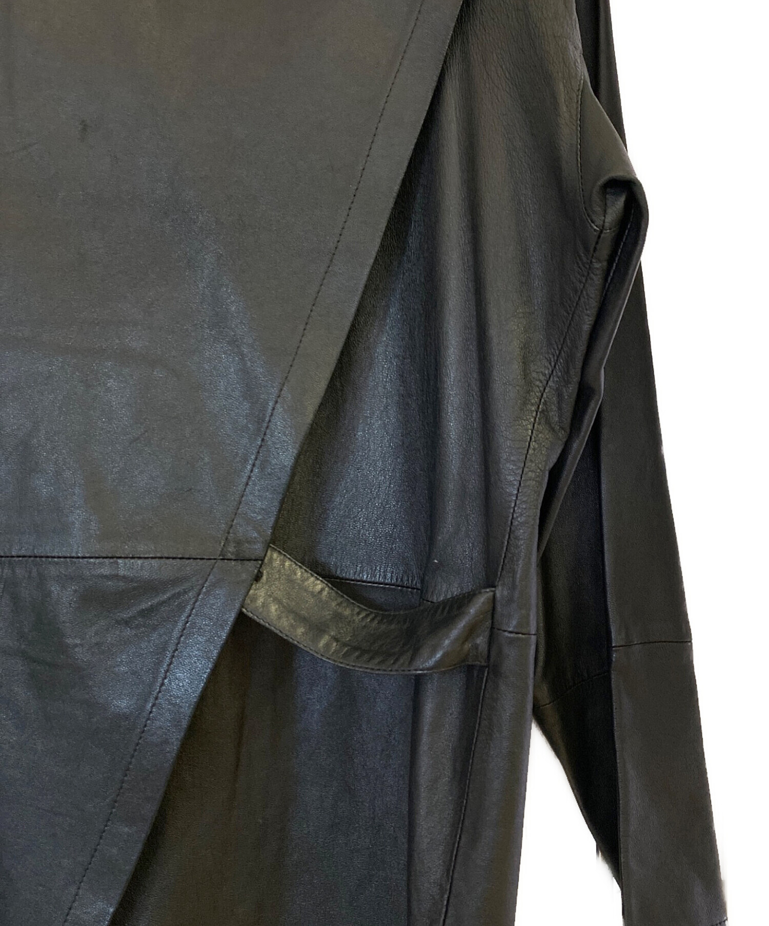 中古・古着通販】ISSEY MIYAKE (イッセイミヤケ) レザージャケット