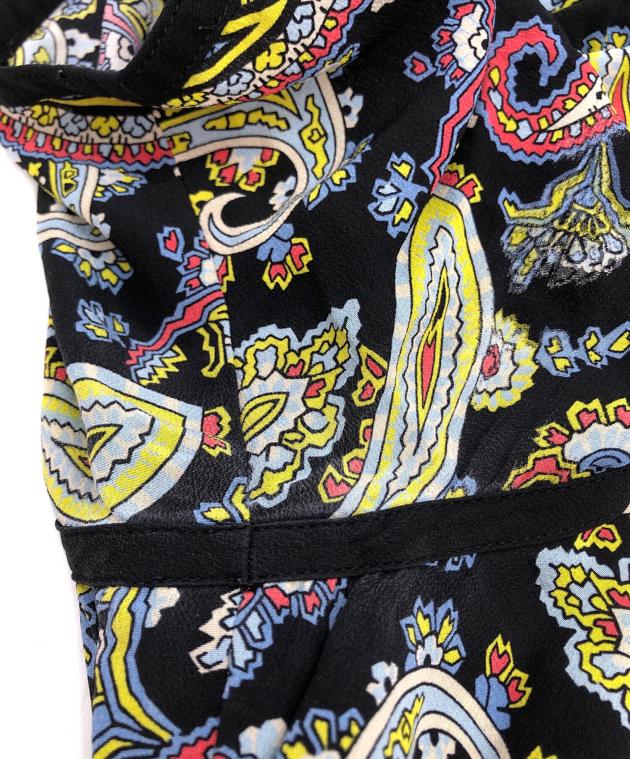 中古・古着通販】ESCADA (エスカーダ) ペイズリー柄シルクワンピース
