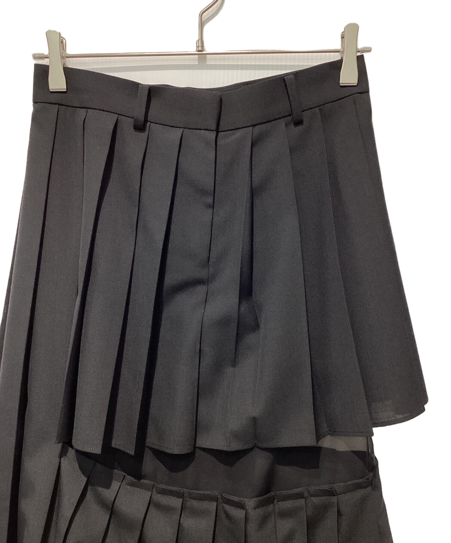 sacai サカイ ドッキング アコーディオン プリーツスカート　1 sacai サカイ ドッキング アコーディオン プリーツスカート 1 sacai