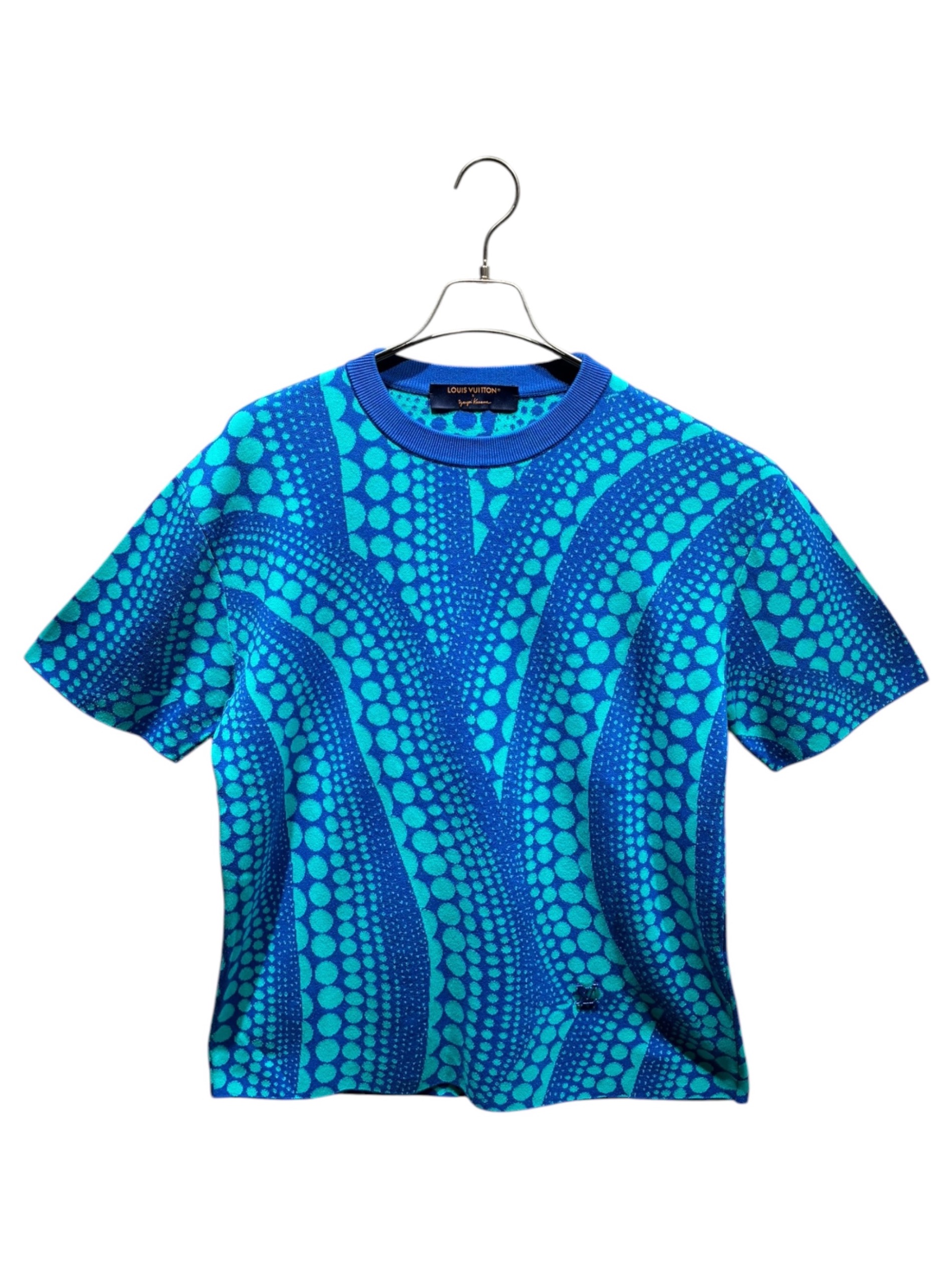 ルイヴィトン LOUIS VUITTON フェイスプリントセルフタイTシャツ LV×YK 草間彌生 アパレル トップス 半袖 半袖Ｔシャツ コットン マルチカラー 新品同様 新品未使用】LV × YK ルイヴィトン 草間彌生 フェイスプリントTシャツ
