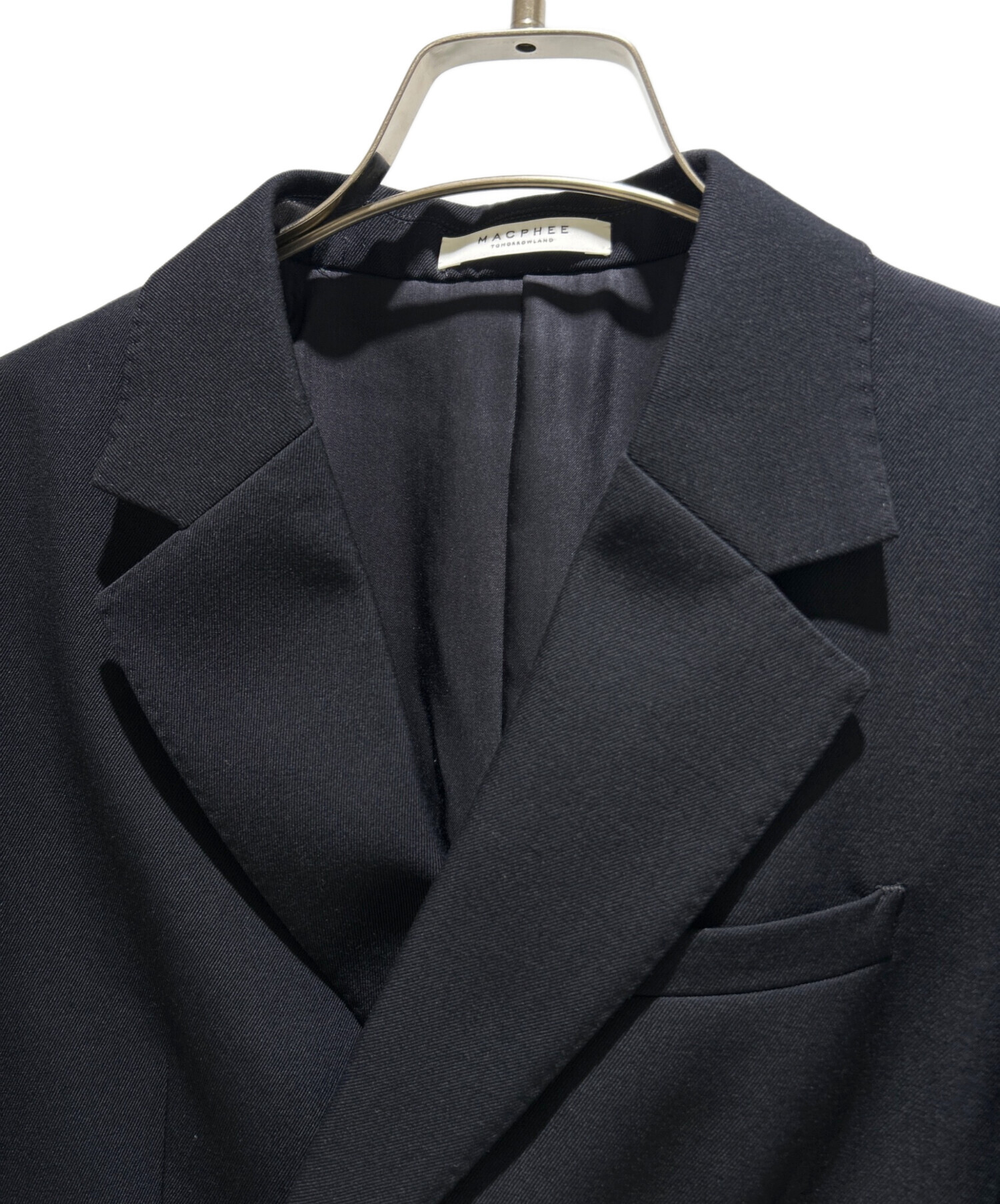 服/ファッション MACPHEE 中古・古着通販】MACPHEE (マカフィー) ラムレザーダブルライダース