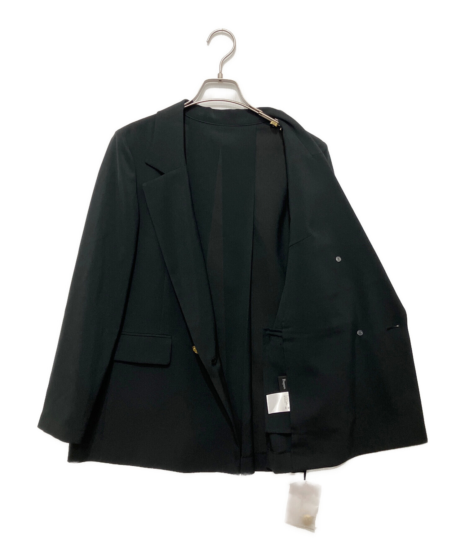 中古・古着通販】Diagram (ダイアグラム) バックタックテーラード