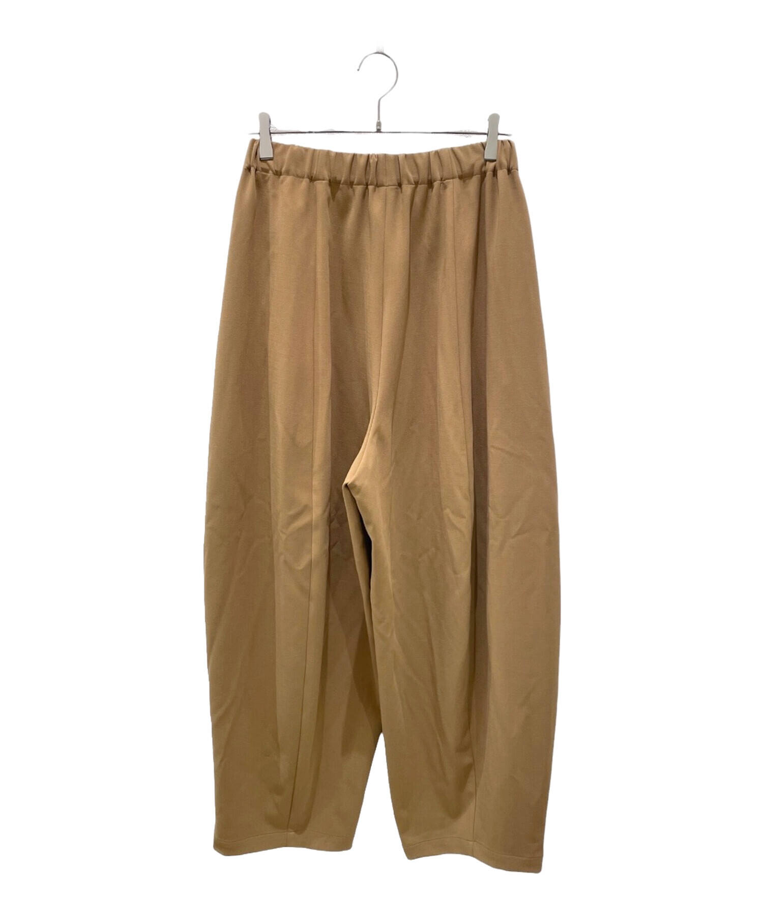 Curensologyウールストレッチドロストパンツ　ブラウン 中古・古着通販】Curensology (カレンソロジー) ダブルクロスドロスト