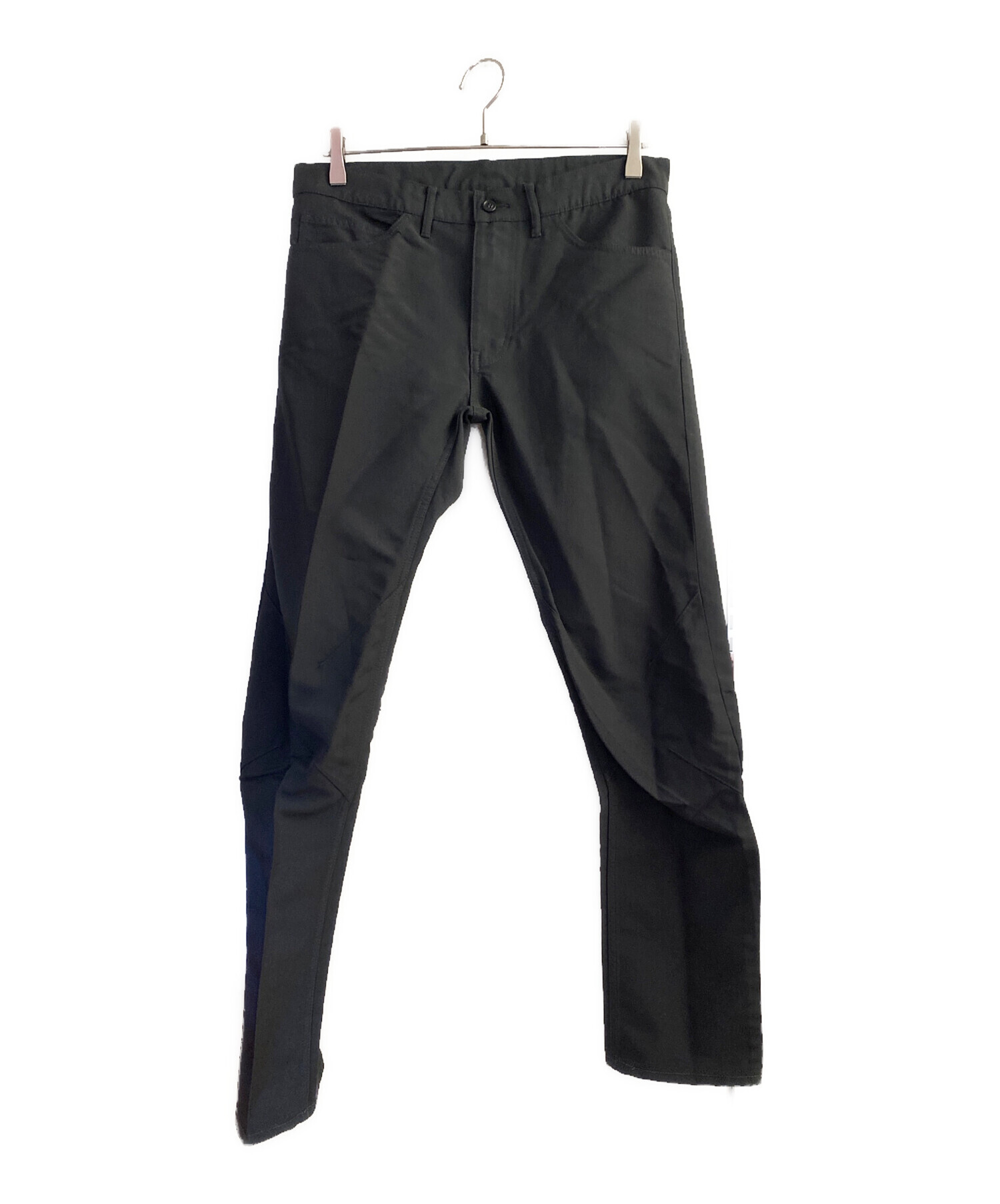 コムデ ギャルソン オム プリュス アシンメトリック パンツ ブラック 変形 M 中古・古着通販】COMME des GARCONS HOMME PLUS (コムデギャルソンオム