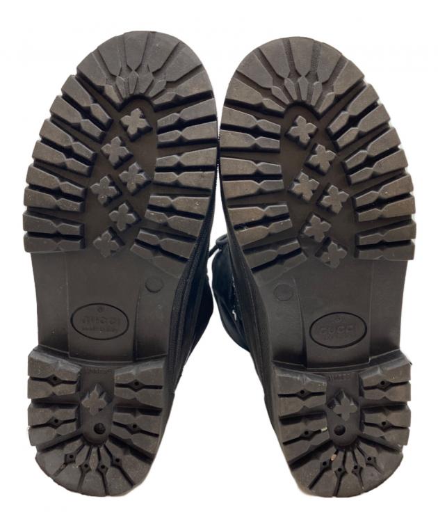 中古・古着通販】GUCCI (グッチ) スノーブーツ ブラック サイズ:41