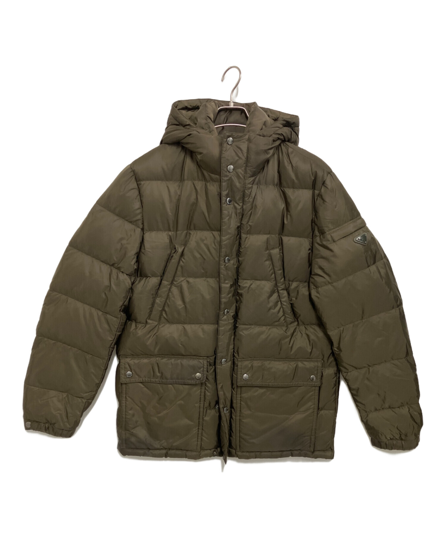 中古・古着通販】PRADA (プラダ) ダウンジャケット オリーブ サイズ:48