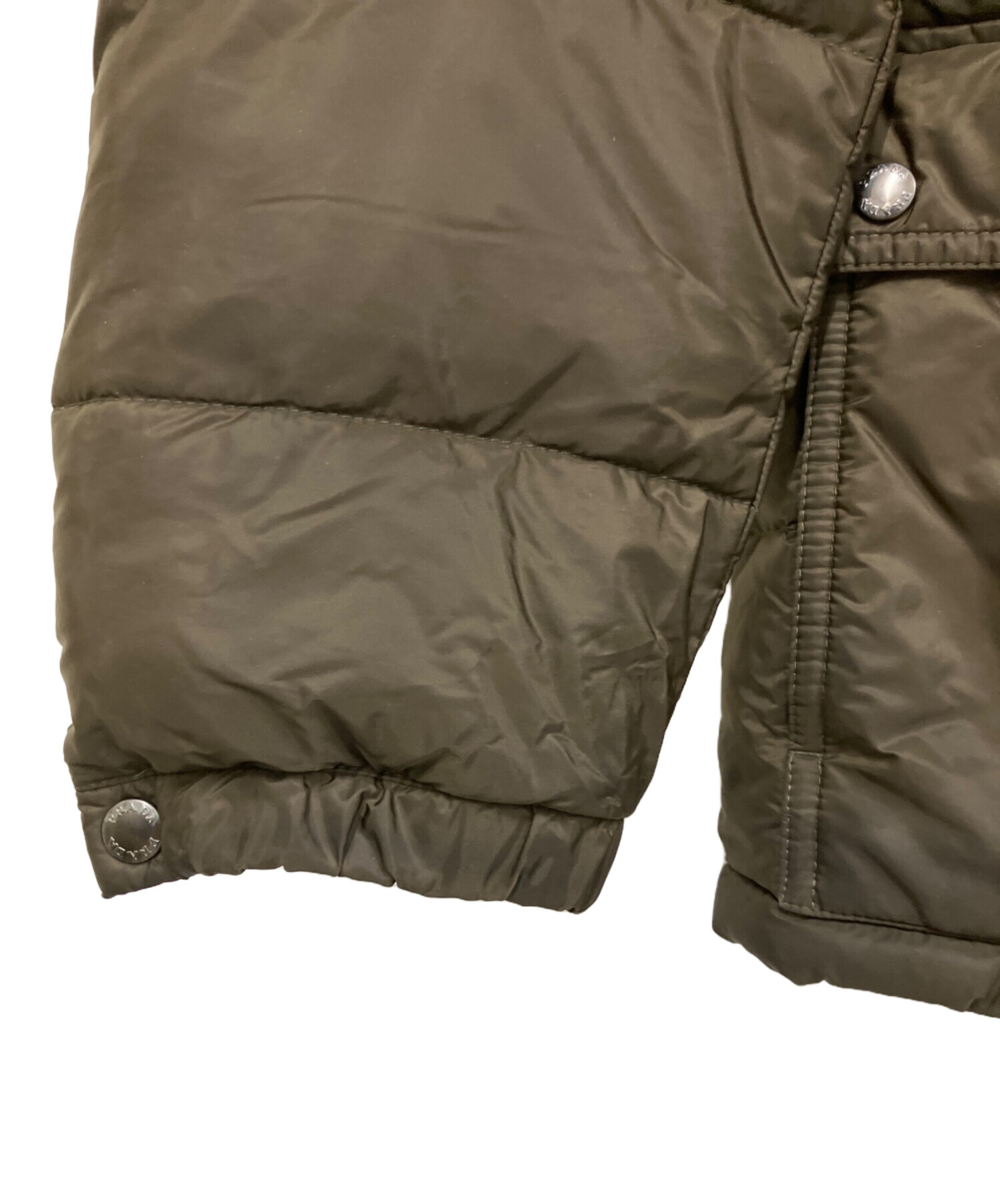 中古・古着通販】PRADA (プラダ) ダウンジャケット オリーブ サイズ:48
