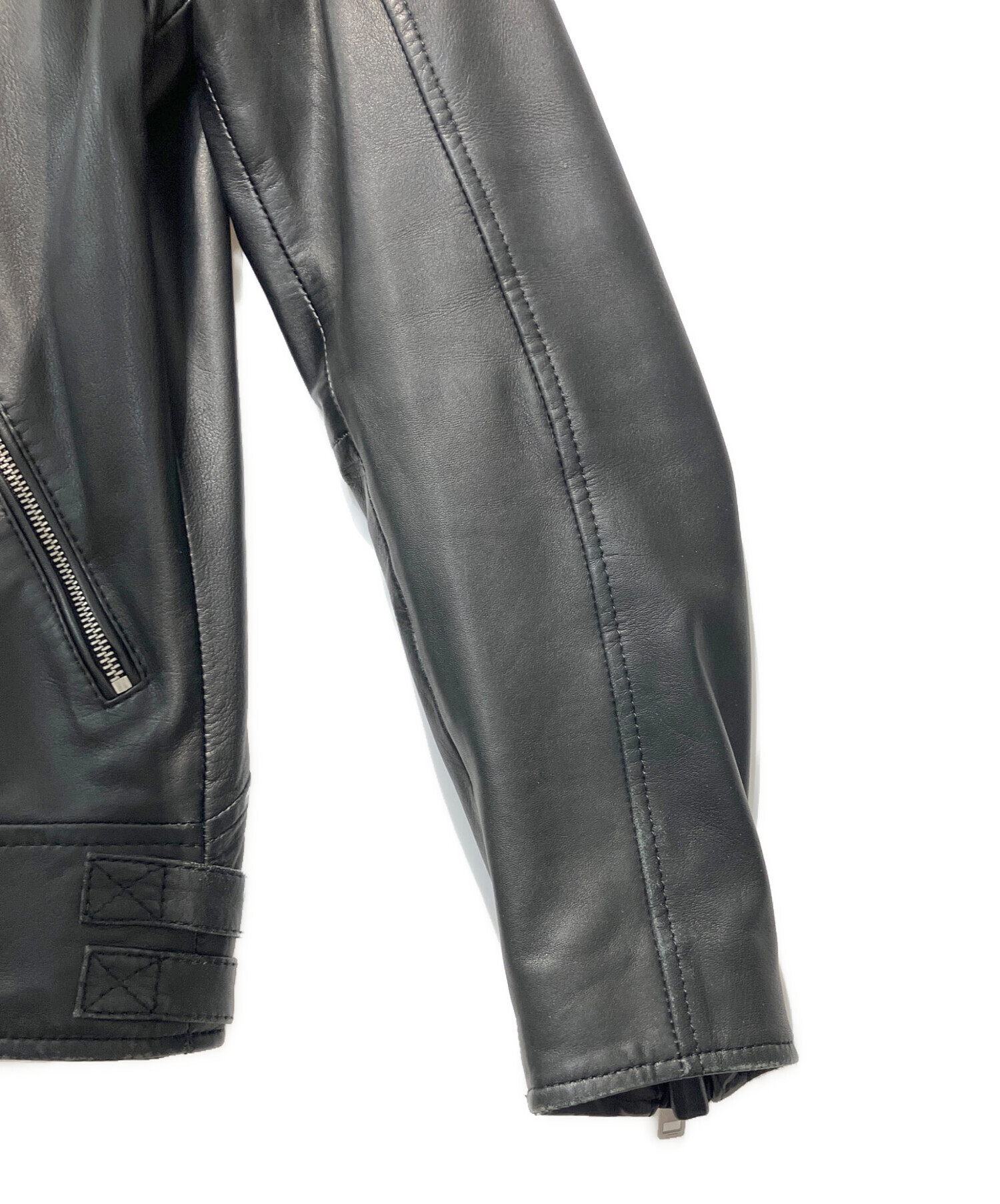 中古・古着通販】DIESEL (ディーゼル) フェイクレザーシングル