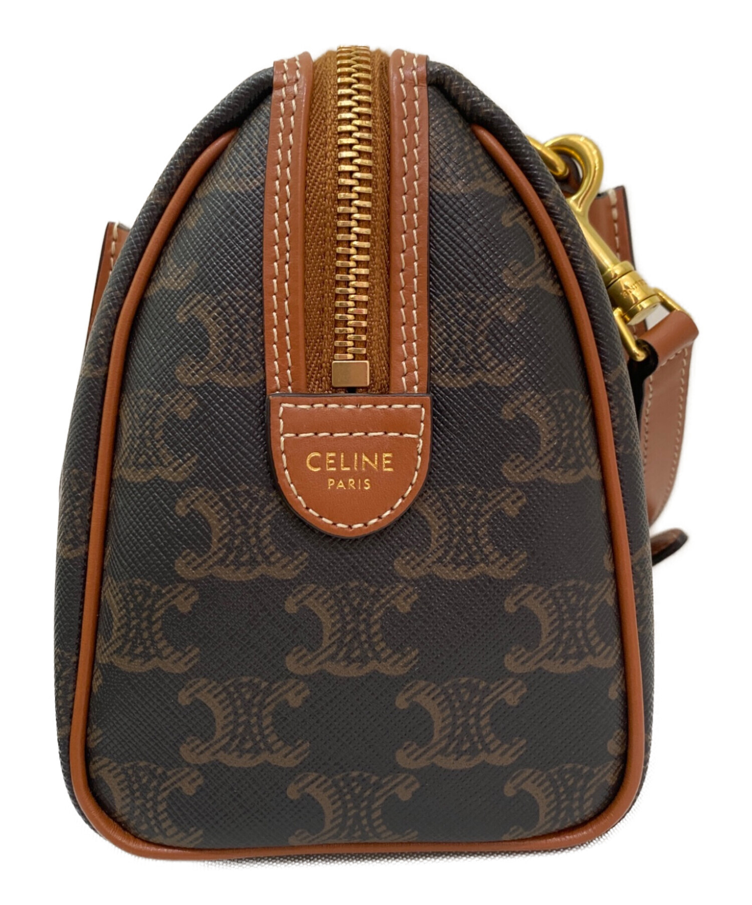 セリーヌ ボストンバック　2004 未使用 中古・古着通販】CELINE (セリーヌ) スモールボストンバッグ ブラック