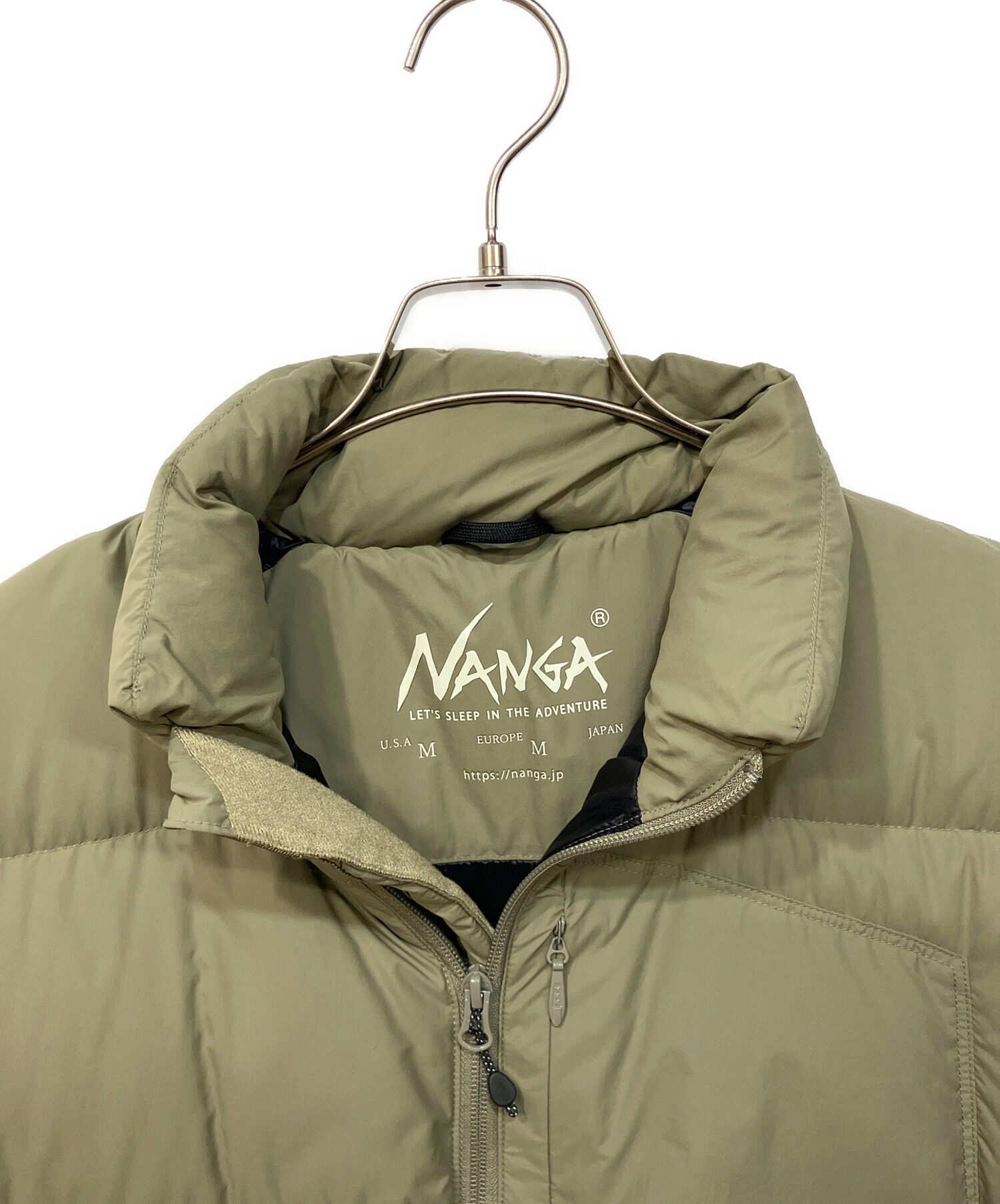 中古・古着通販】NANGA (ナンガ) マゼノリッジジャケット 黄緑 サイズ