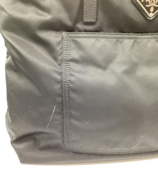 中古・古着通販】PRADA (プラダ) ナイロントートバッグ ブラック