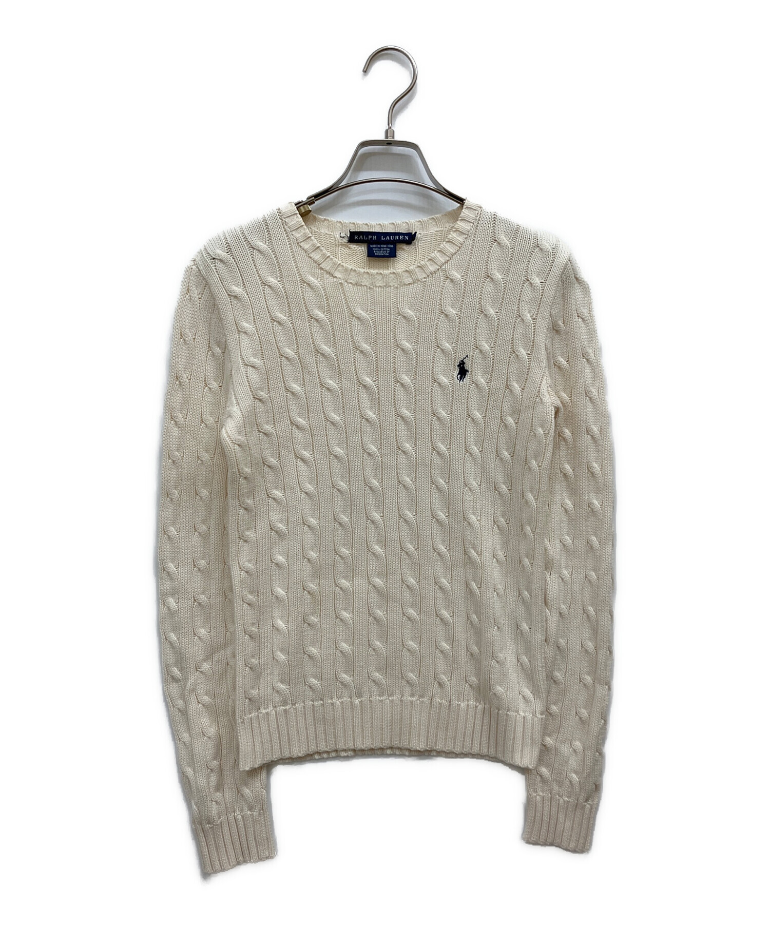中古・古着通販】RALPH LAUREN (ラルフローレン) ケーブルニット