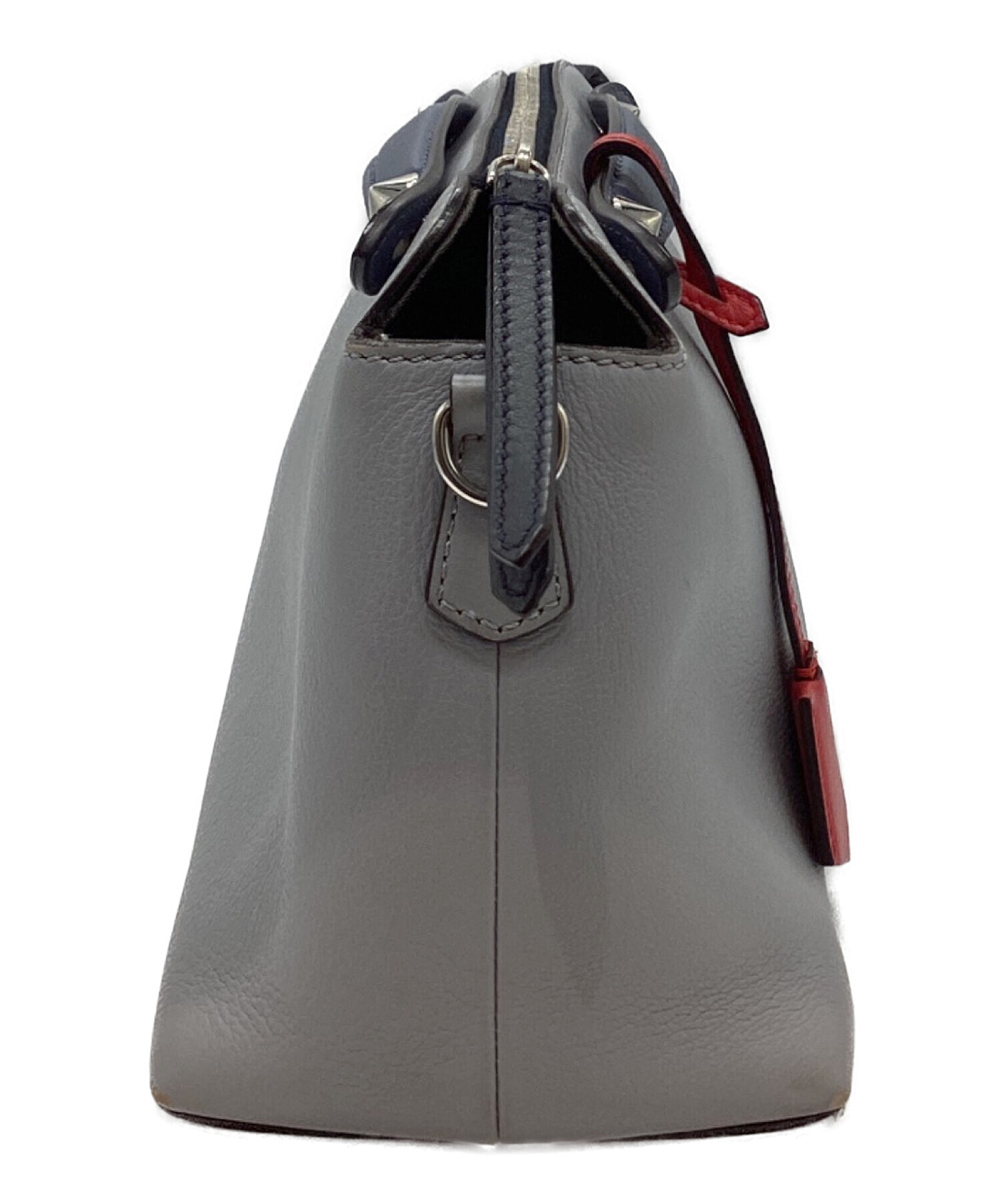 FENDI フェンディ　バイザウェイ 2WAYショルダーバッグ　バイカラーグレー 中古・古着通販】FENDI (フェンディ) バイザウェイ2WAYショルダー