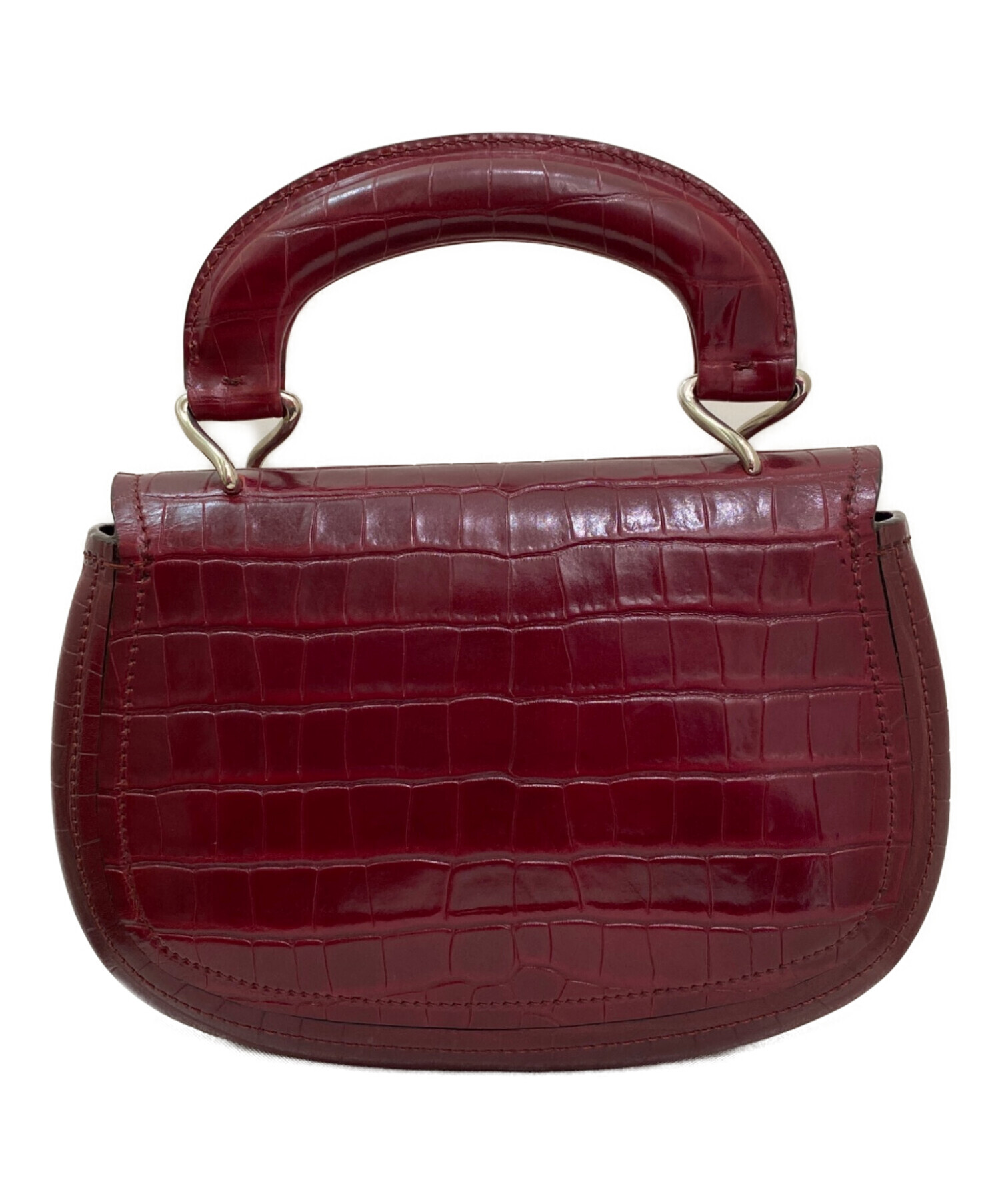 中古・古着通販】LEMAIRE (ルメール) pumpkin bag ボルドー｜ブランド
