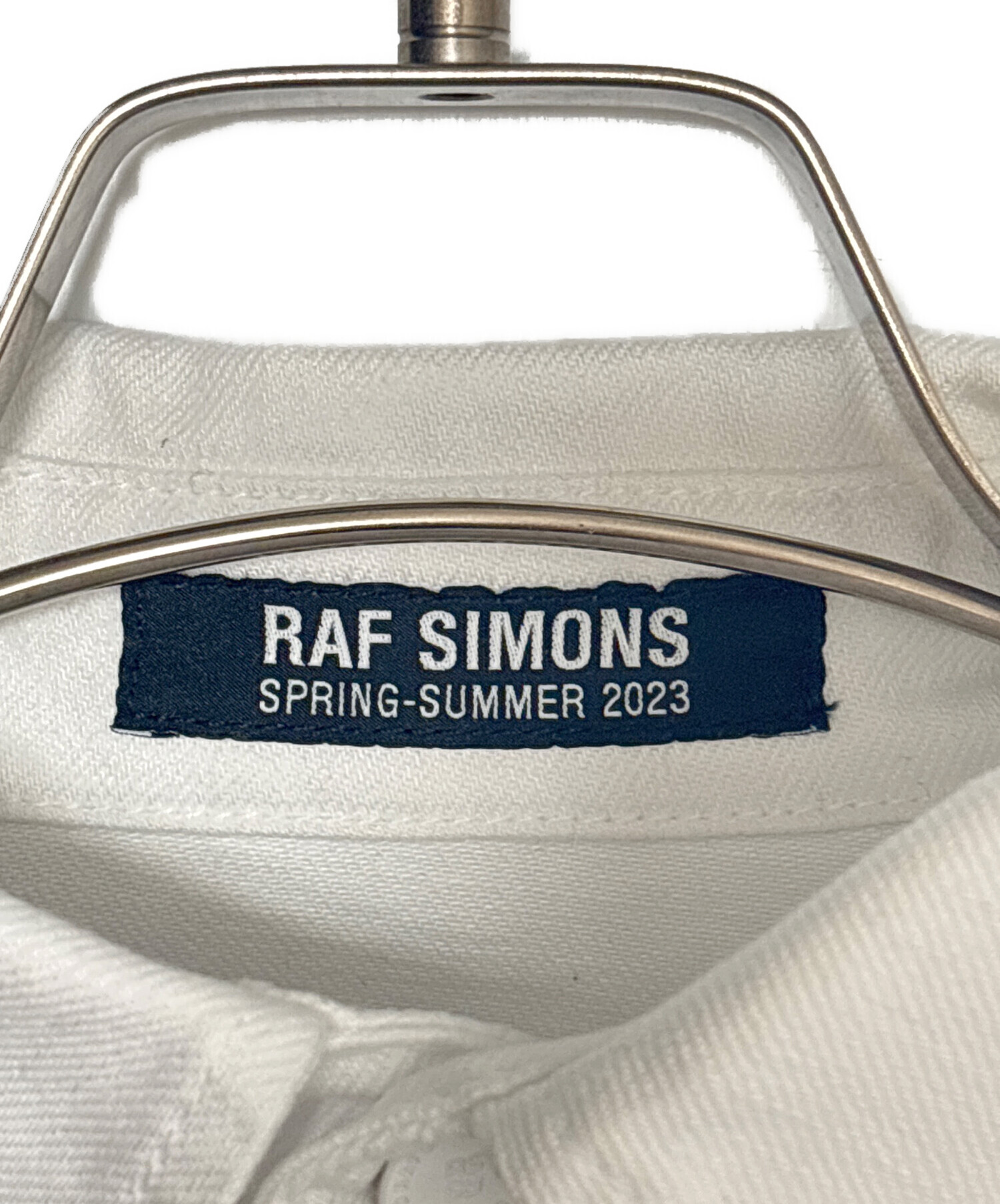 中古・古着通販】RAF SIMONS (ラフシモンズ) STRAIGHT FIT DENIM SHIRT