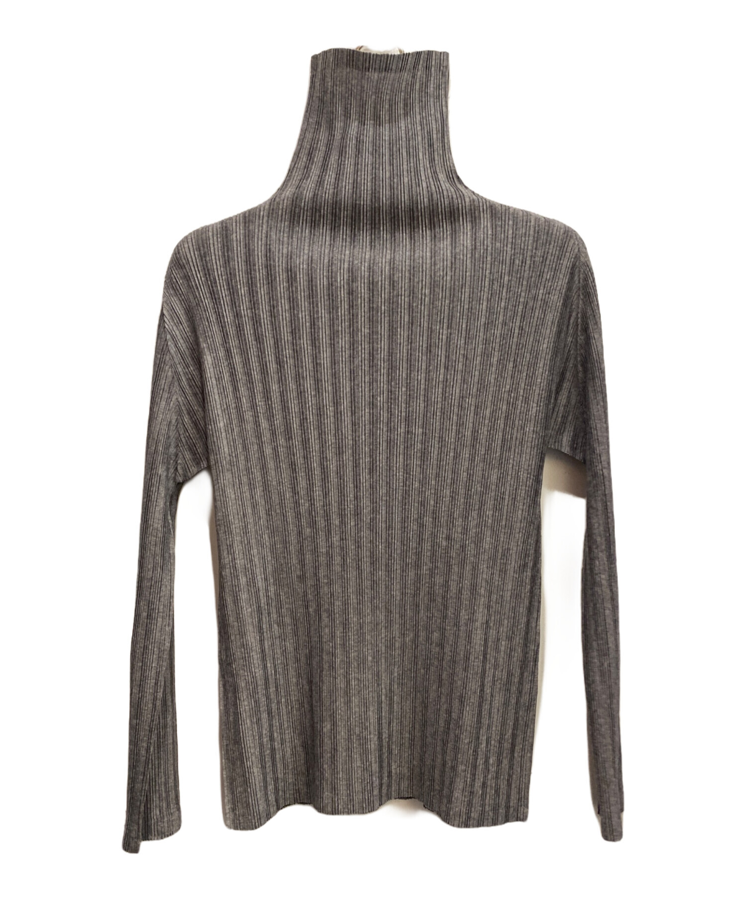 PLEATS PLEASE 長袖 ハイネック ＋パンツ　サイズ3 中古・古着通販】PLEATS PLEASE (プリーツプリーズ) ハイネック