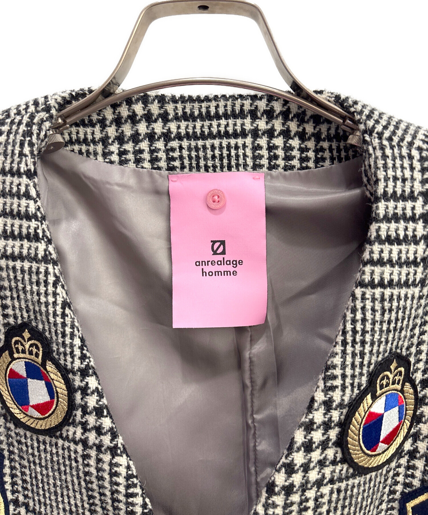 中古・古着通販】ANREALAGE HOMME (アンリアレイジオム) PATCHWORK