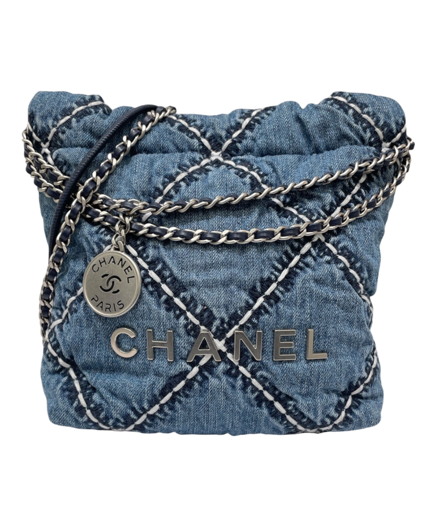 中古・古着通販】CHANEL (シャネル) CHANEL 22 デニム チェーン