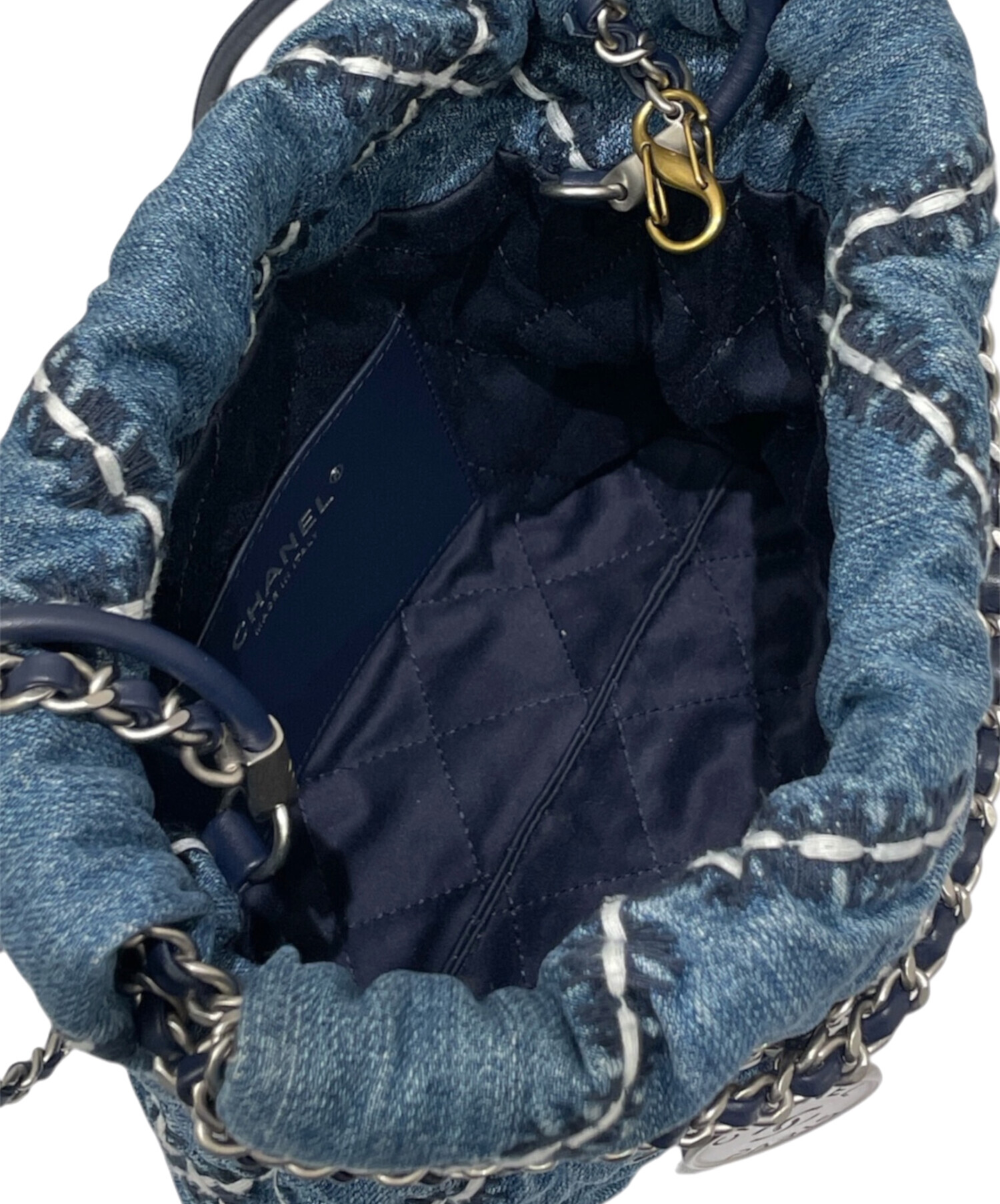 【中古】 CHANEL シャネル  アクセサリーポーチ   ブルー デニムバック チャームポーチ 25012531 KJ 楽天市場】【中古】 CHANEL シャネル アクセサリーポーチ ブルー