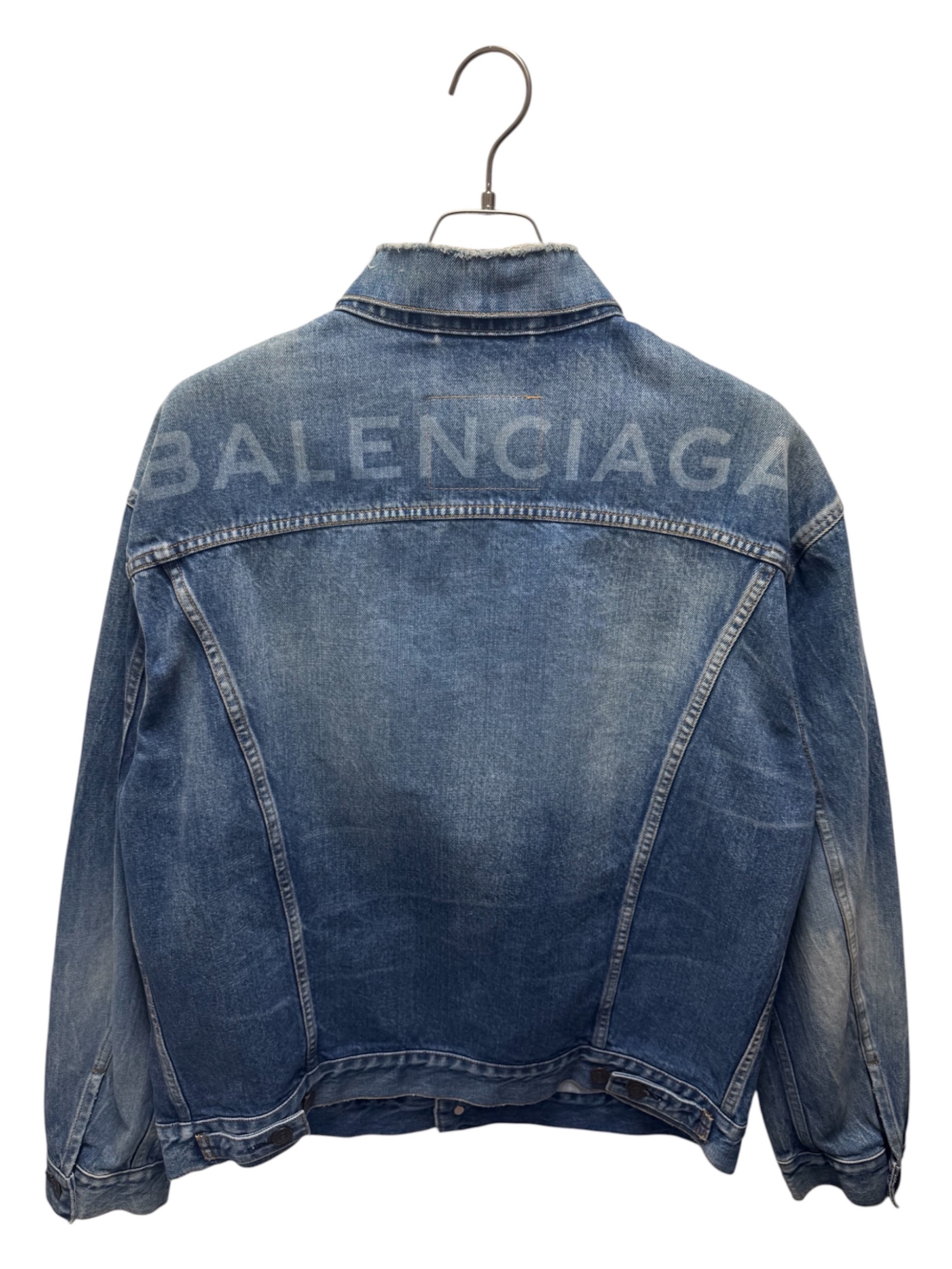 中古・古着通販】BALENCIAGA (バレンシアガ) バックロゴ ダメージ