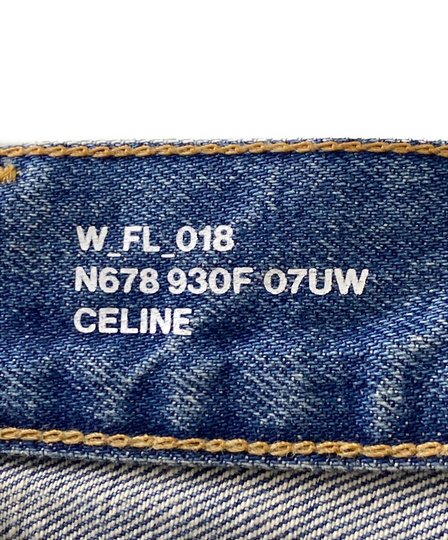 中古・古着通販】CELINE (セリーヌ) デニムパンツ インディゴ サイズ