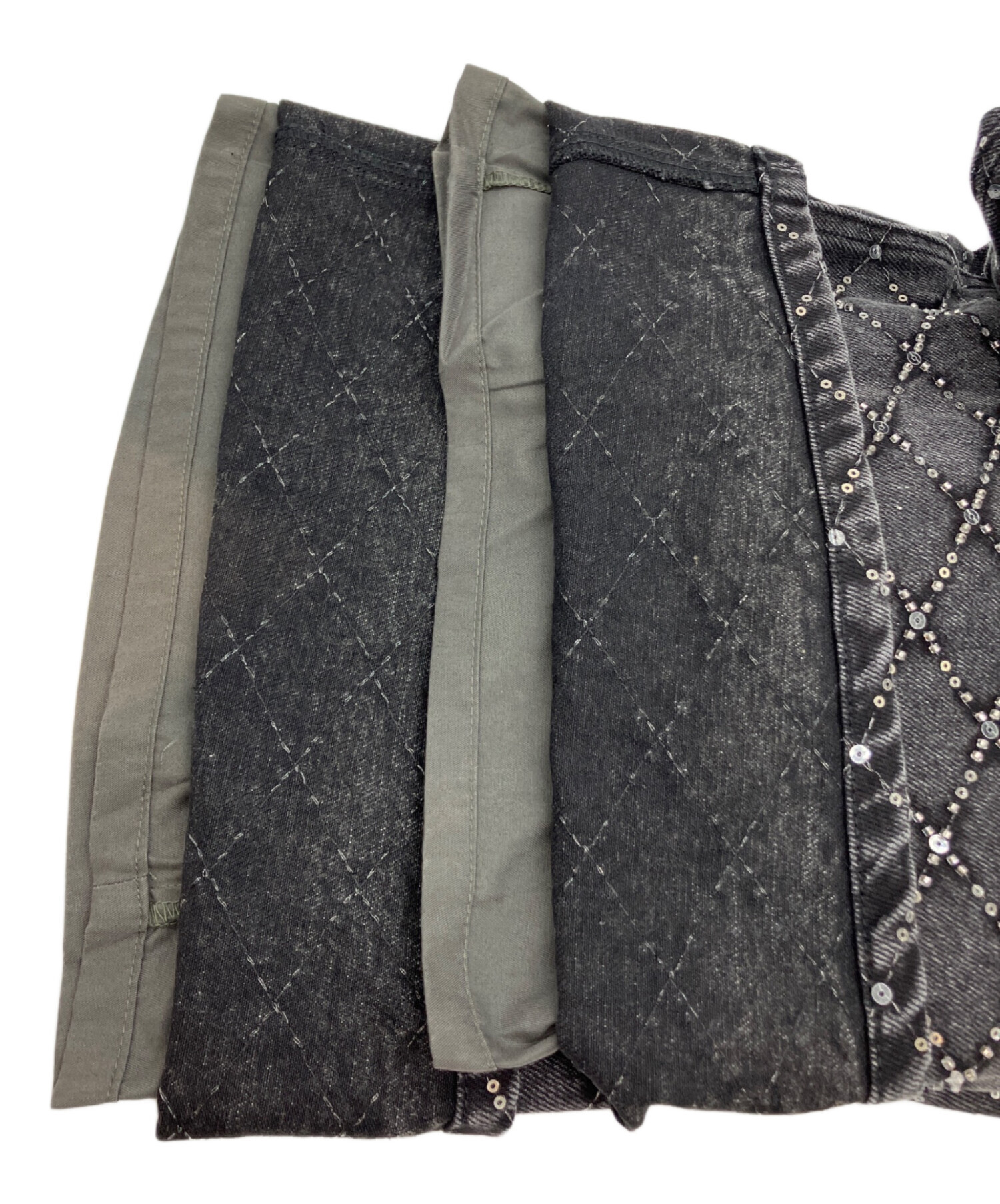 【新品タグ付き】メゾンスペシャル　Diamond Denim Pants 中古・古着通販】MAISON SPECIAL (メゾンスペシャル) Diamond Beads