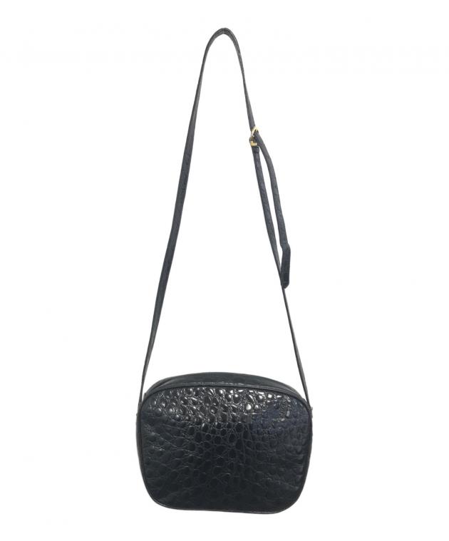 本物 サルヴァトーレ フェラガモ Salvatore Ferragamo ナイロン ショルダーバッグ ブラック バッグ 中古 中古・古着通販】Salvatore Ferragamo (サルヴァトーレ フェラガモ