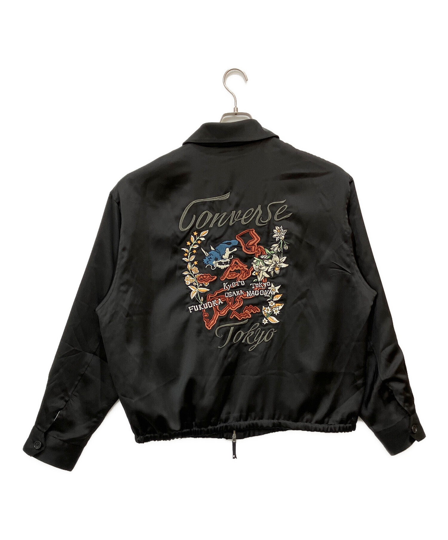 中古・古着通販】CONVERSE TOKYO (コンバーストウキョウ) SATIN ZIP-UP 