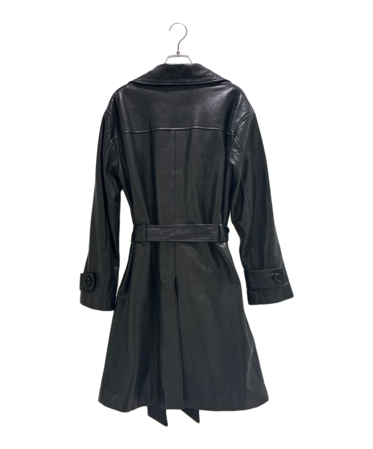 中古・古着通販】GUCCI (グッチ) Lamb Leather Trench Coat/ラムレザー