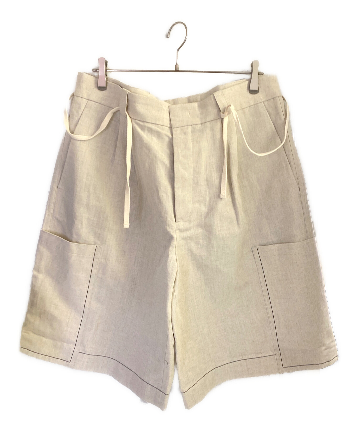 JIL SANDER/ジルサンダー ハーフパンツ 中古・古着通販】JIL SANDER (ジルサンダー) ハーフパンツ アイボリー